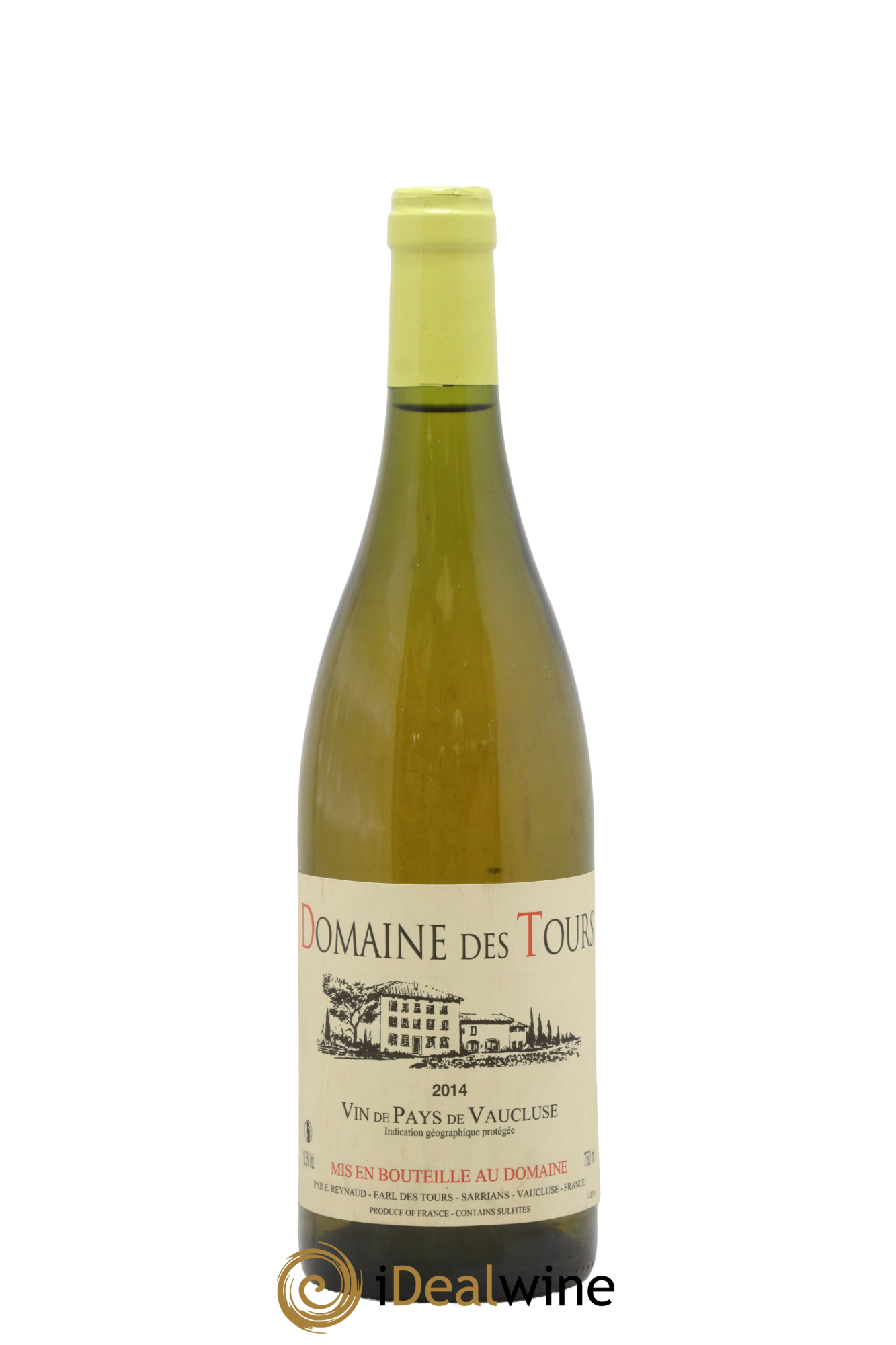 Vaucluse (Vin de Pays de Vaucluse) Domaine des Tours Emmanuel Reynaud 2014 - Posten von 1 Flasche - 0