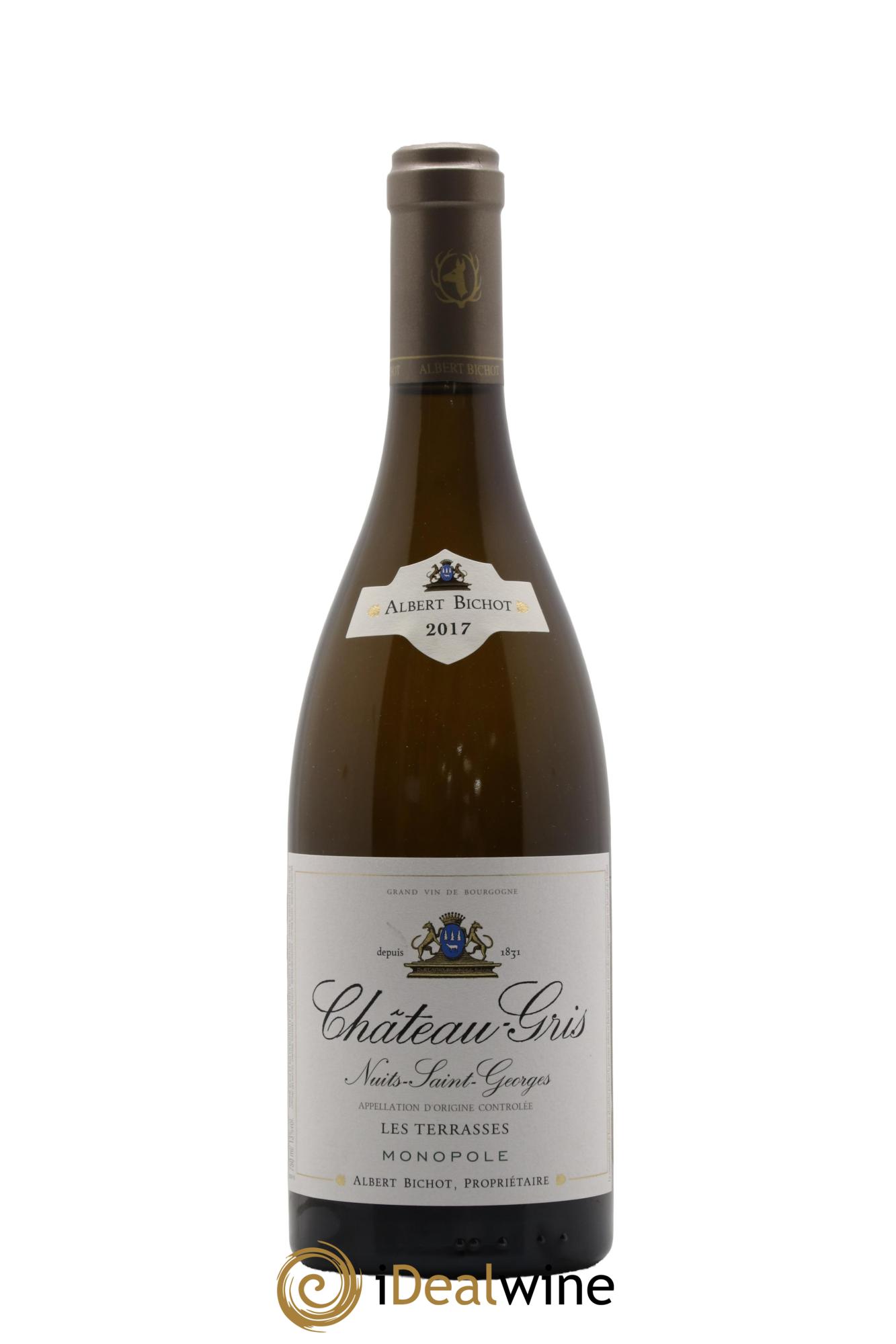 Nuits-Saint-Georges Les Terrasses Château Gris - Albert Bichot 2017 - Lot de 1 bouteille - 0
