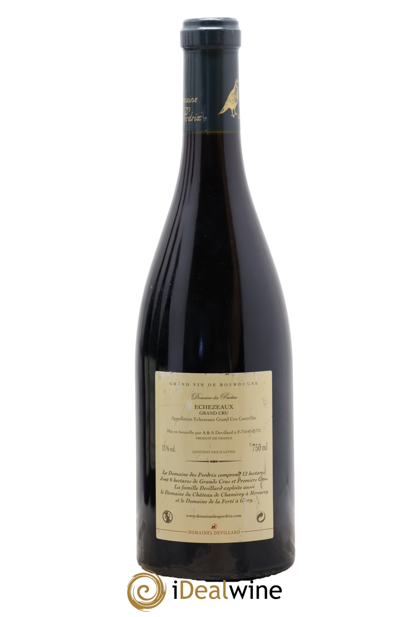 Echezeaux Grand Cru Perdrix (Domaine des) 2007 - Lot de 1 bouteille - 1