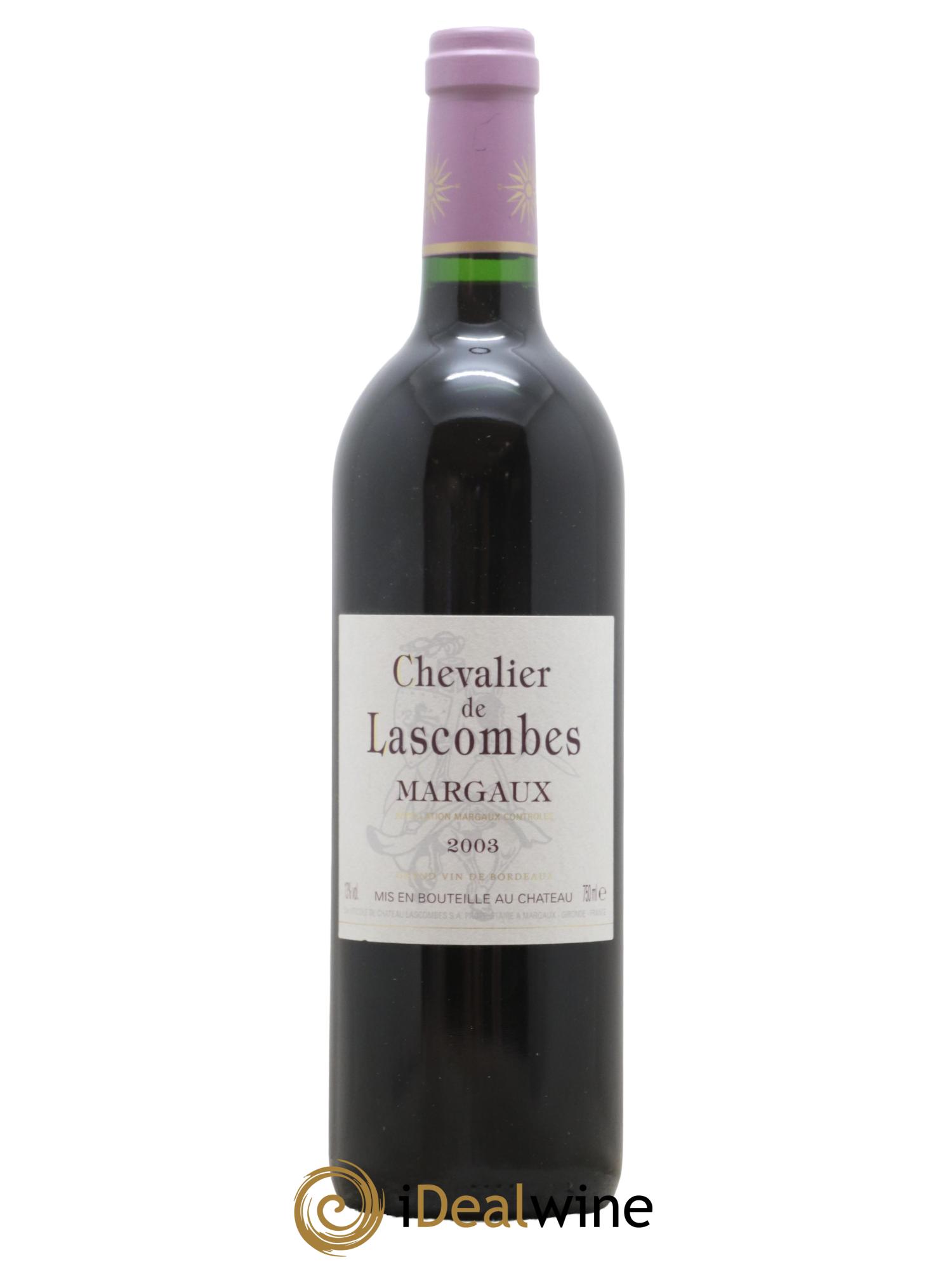 Chevalier de Lascombes Second Vin 2003 - Lot de 1 bouteille - 0