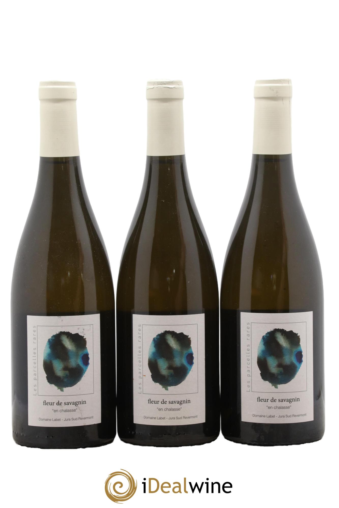 Côtes du Jura Fleur de Savagnin En Chalasse Romain - Julien - Charline Labet 2020 - Posten von 3 Flaschen - 0
