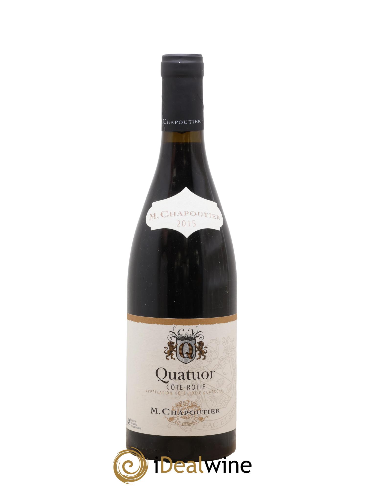 Côte-Rôtie Quator Chapoutier 2015 - Lot de 1 bouteille - 0