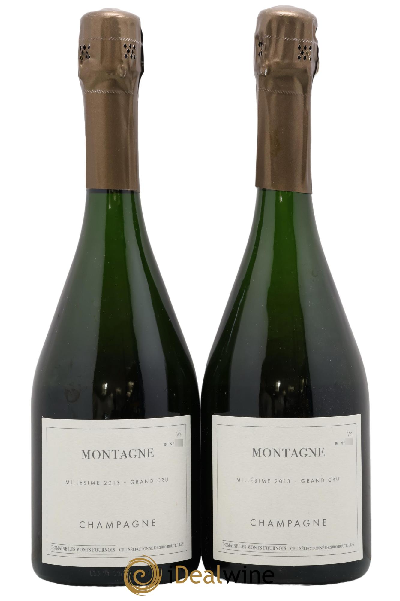Montagne Verzy Grand Cru Les Monts Fournois (Domaine) 2013 - Lot of 2 bottles - 0