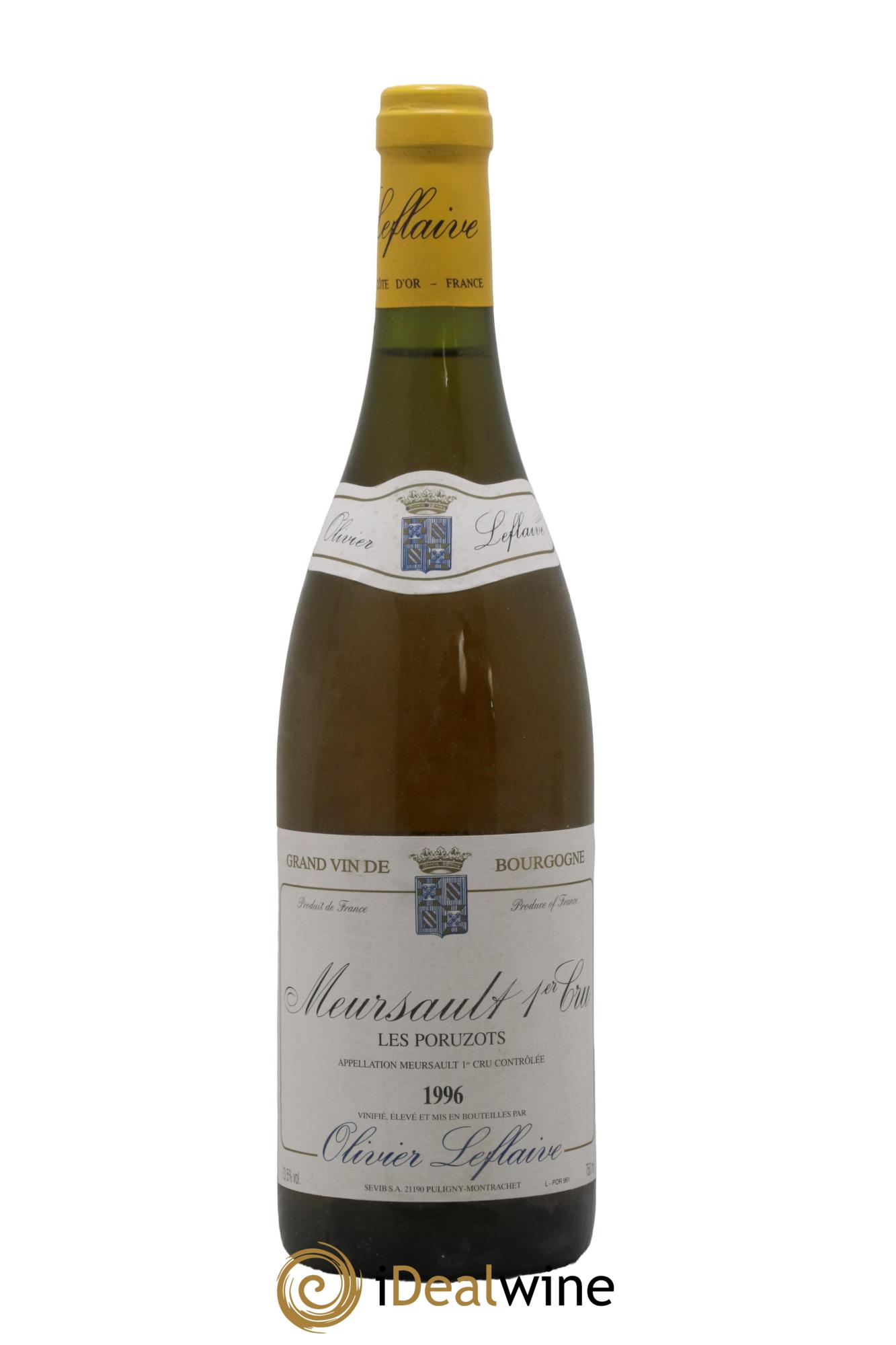Meursault 1er Cru Poruzots Olivier Leflaive 1996 - Lotto di 1 bottiglia - 0