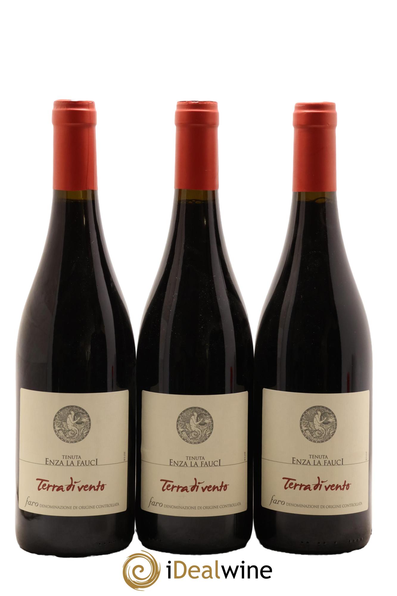 Italie Faro DOC Terra di Vento Tenuta Enza la Fauci 2018 - Lot de 3 bouteilles - 0
