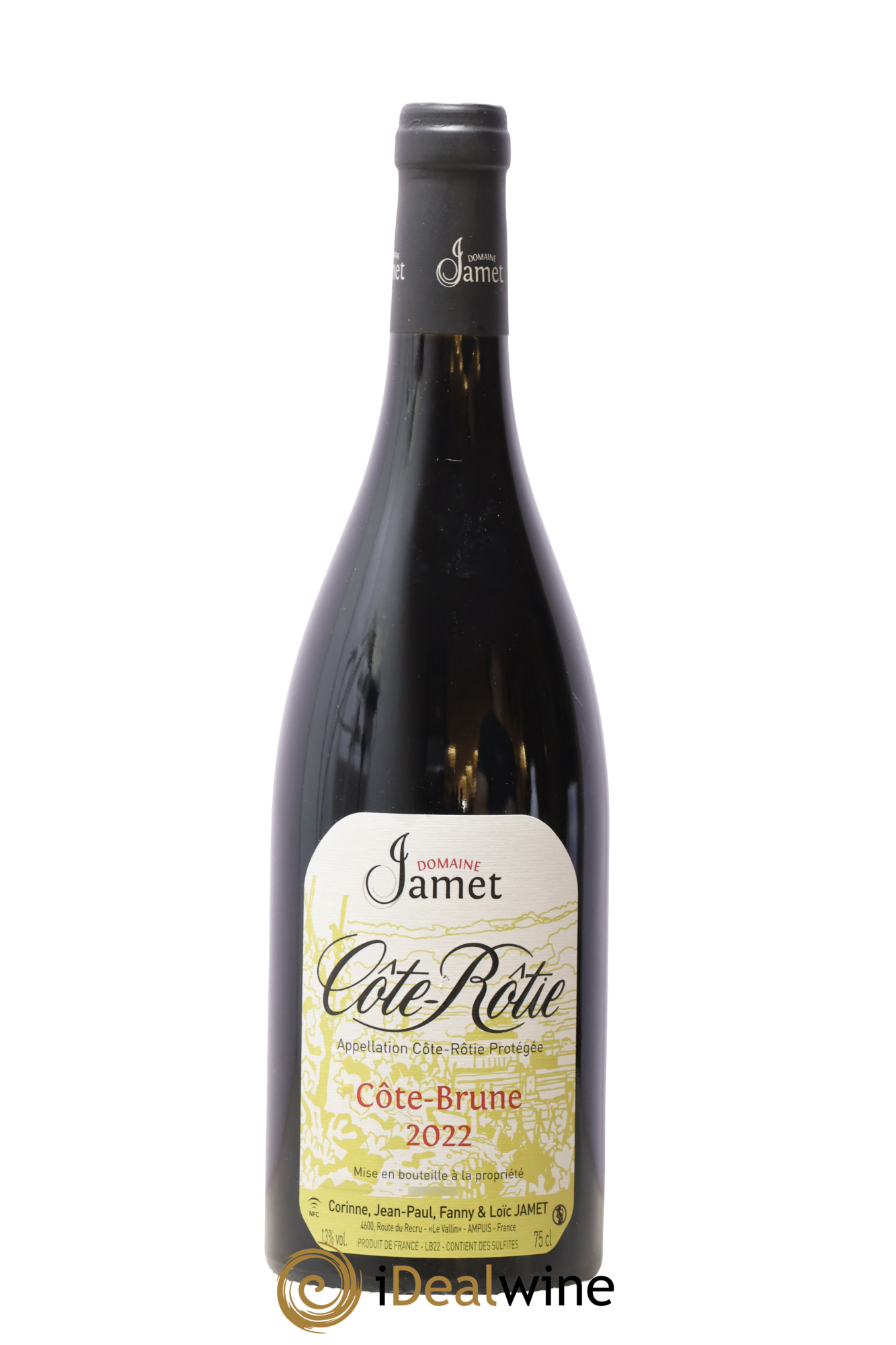 Côte-Rôtie Côte Brune Jamet (Domaine) 2022 - Lot de 1 bouteille - 0