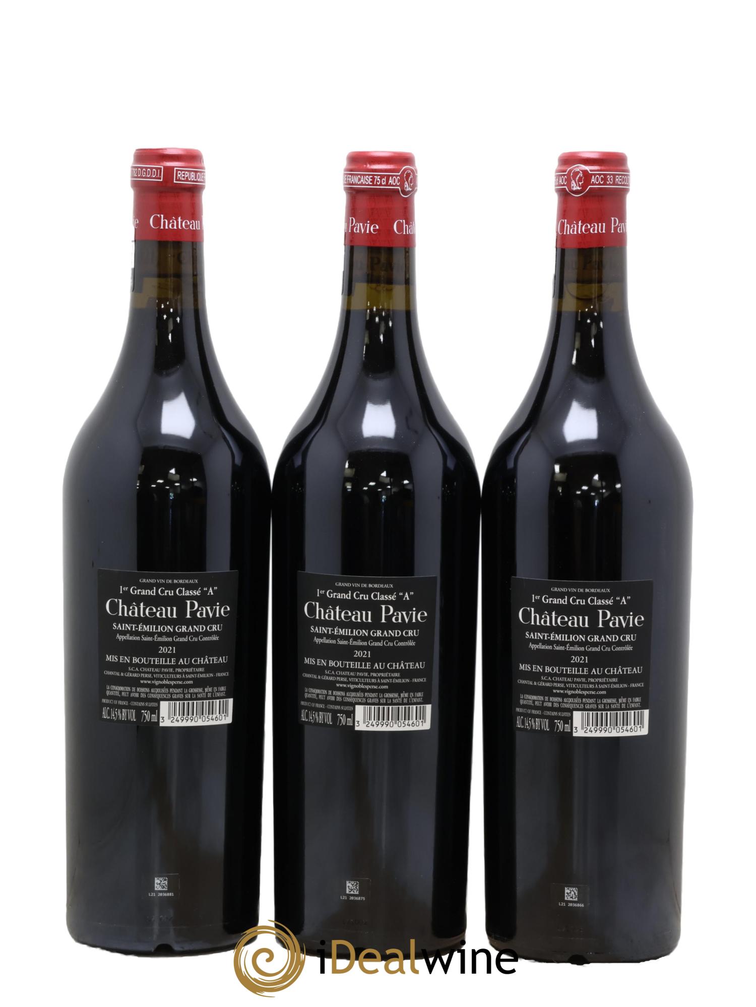 Château Pavie 1er Grand Cru Classé A 2021 - Lot de 6 bouteilles - 4