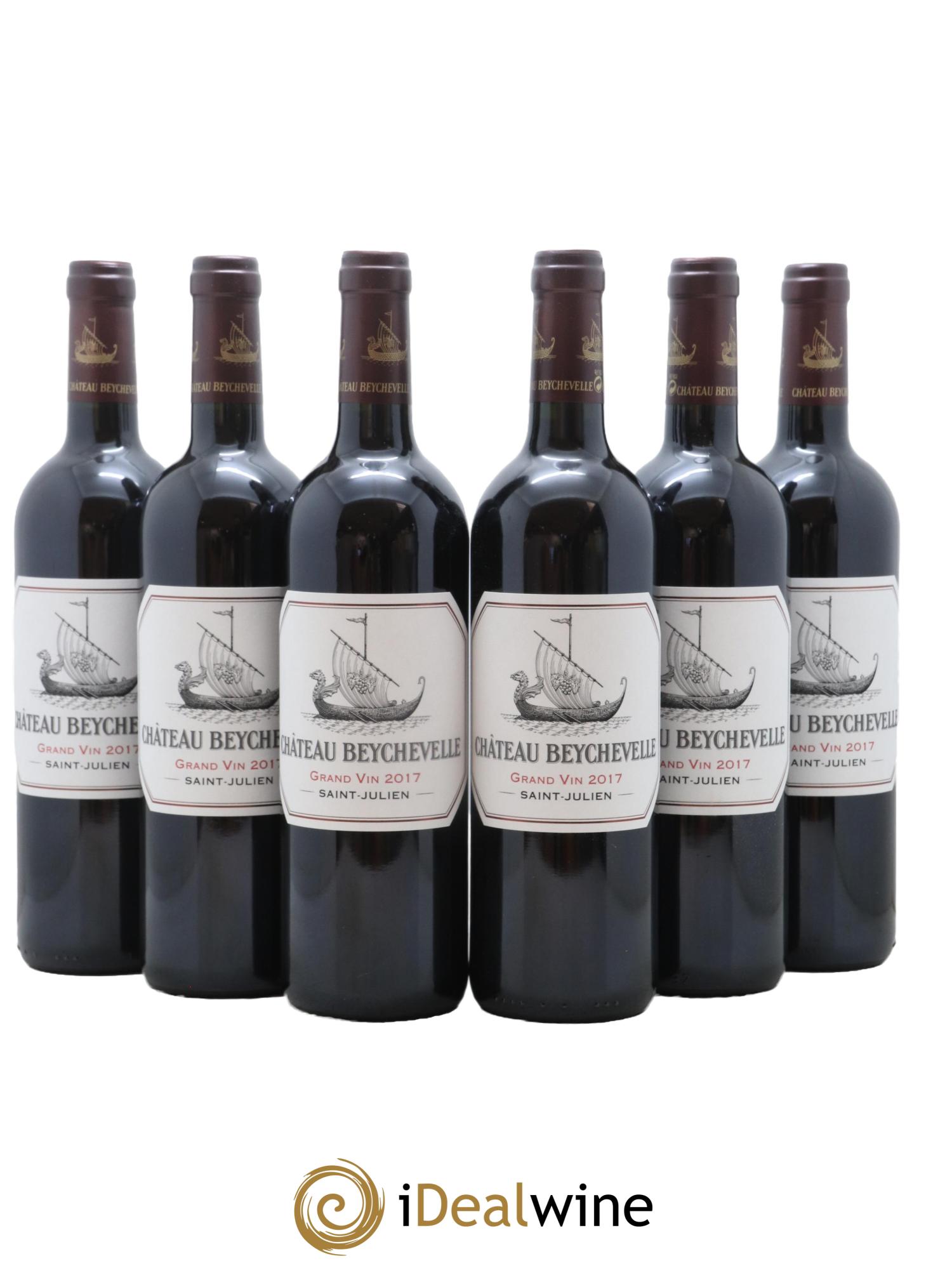 Château Beychevelle 4ème Grand Cru Classé 2017 - Lot de 6 bouteilles - 0