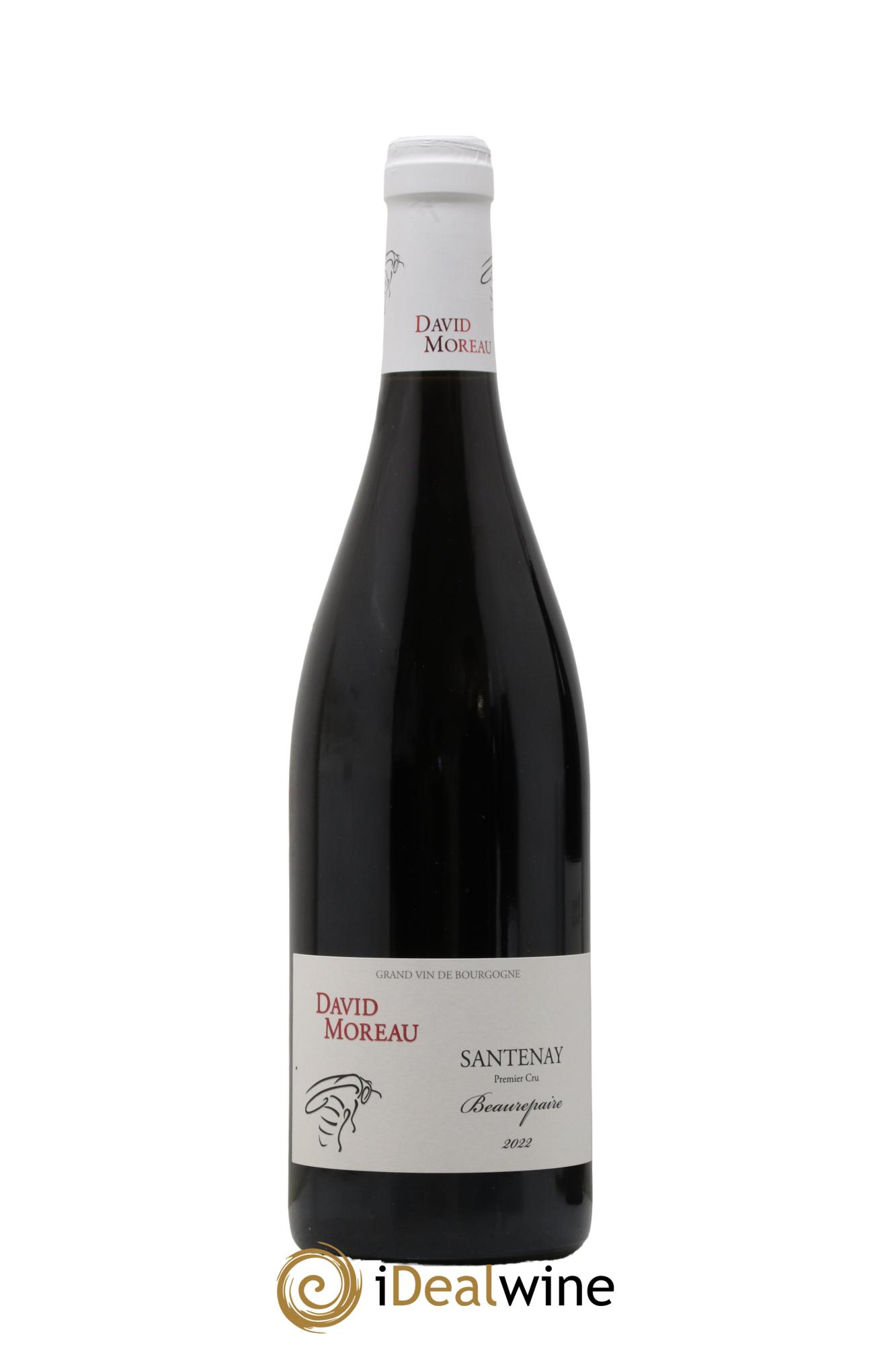 Santenay 1er Cru Beaurepaire David Moreau 2022 - Posten von 1 Flasche - 0
