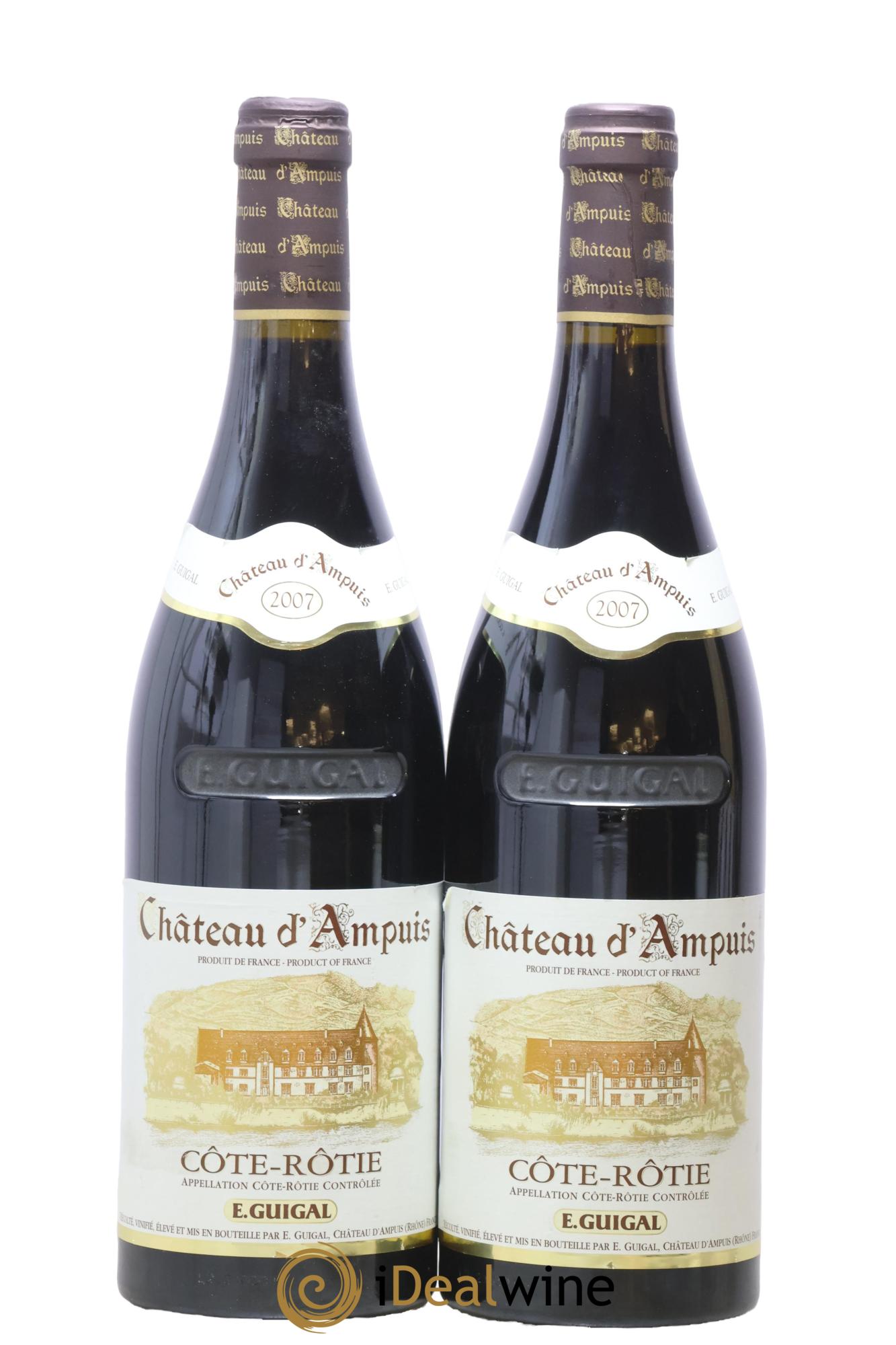 Côte-Rôtie Château d'Ampuis Guigal 2007 - Lot of 2 bottles - 0