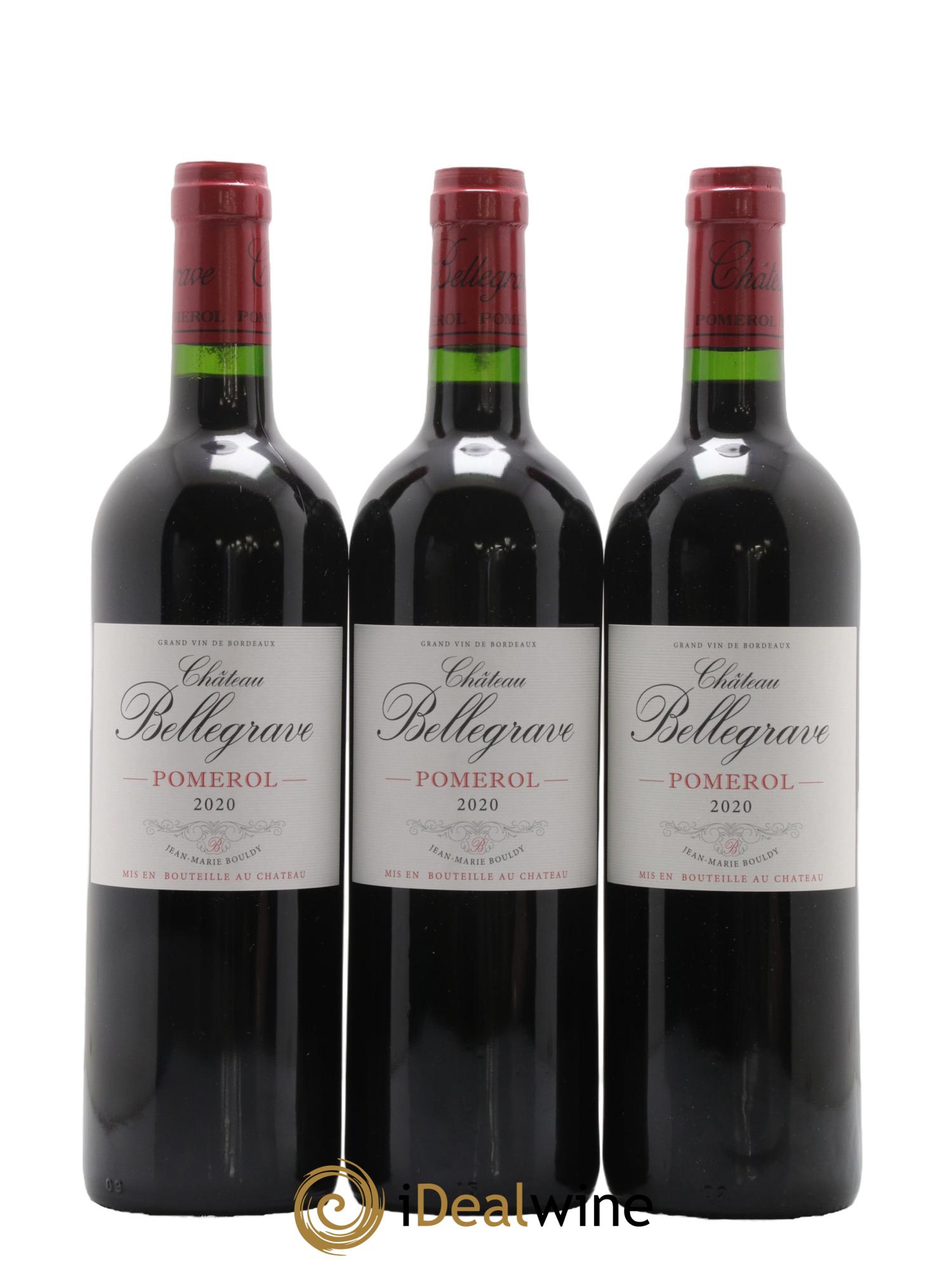 Château Bellegrave 2020 - Lot de 12 bouteilles - 4
