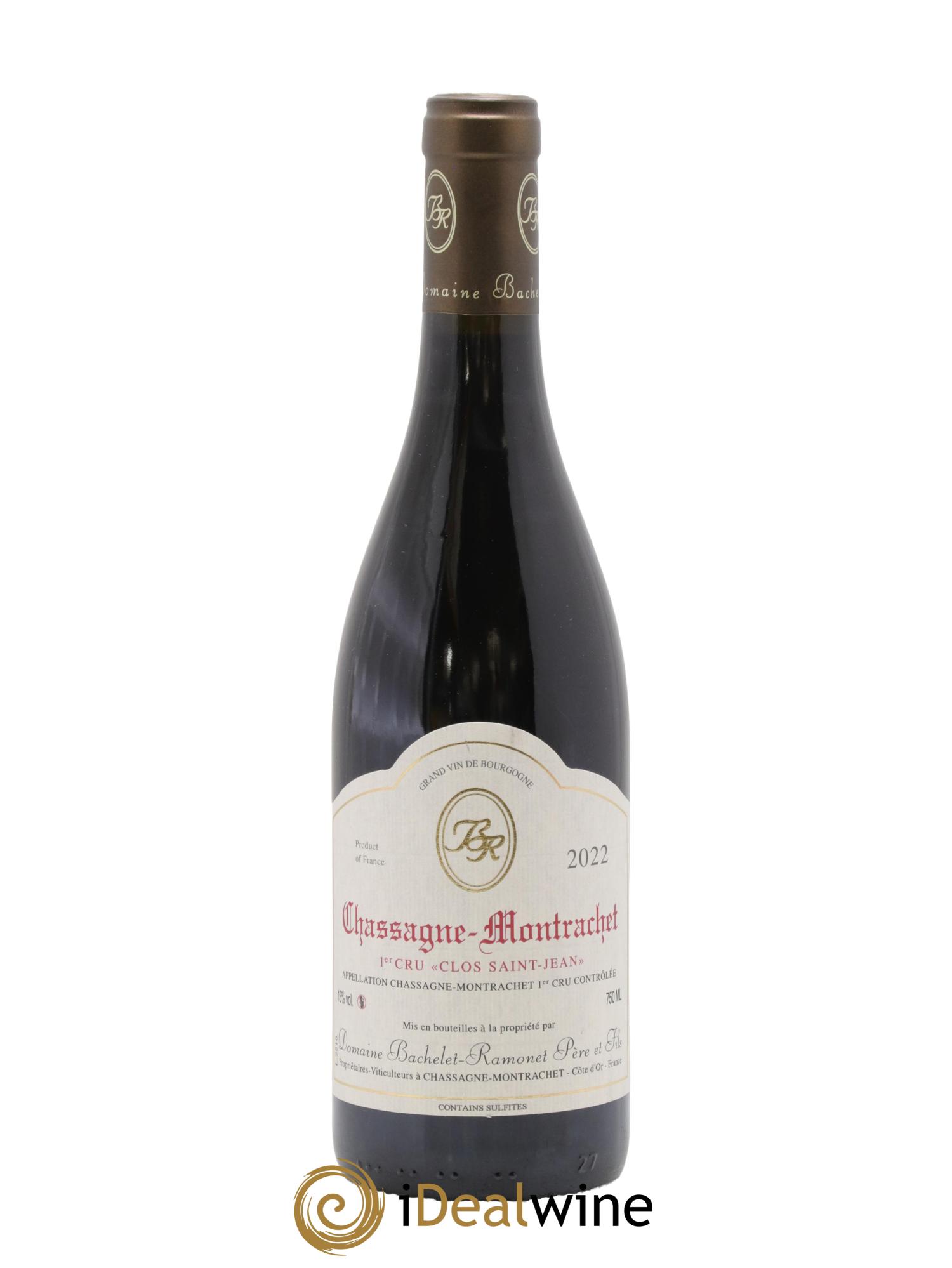 Chassagne-Montrachet 1er Cru Clos Saint-Jean Bachelet-Ramonet (Domaine) 2022 - Lotto di 1 bottiglia - 0