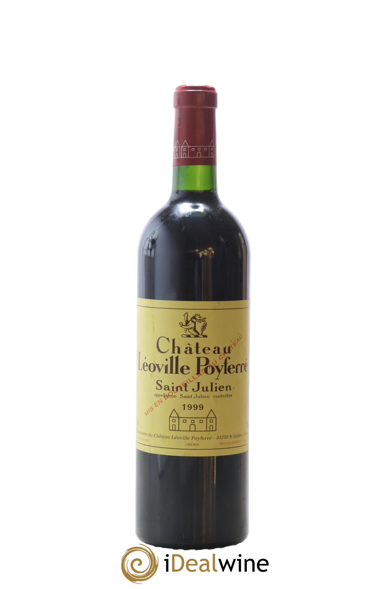 Château Léoville Poyferré 2ème Grand Cru Classé 1999 - Posten von 1 Flasche - 0