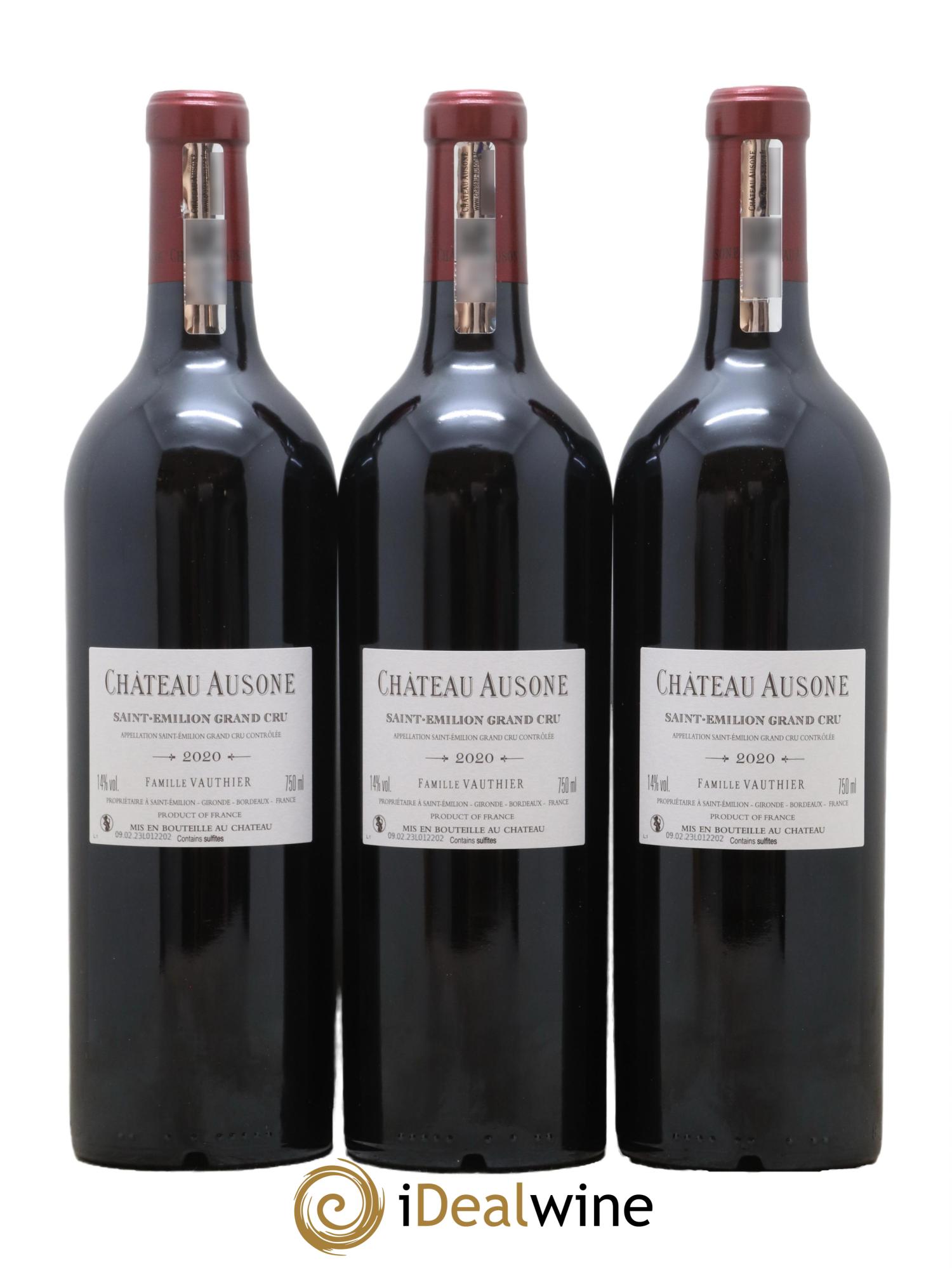 Château Ausone 1er Grand Cru Classé A 2020 - Lot de 6 bouteilles - 4