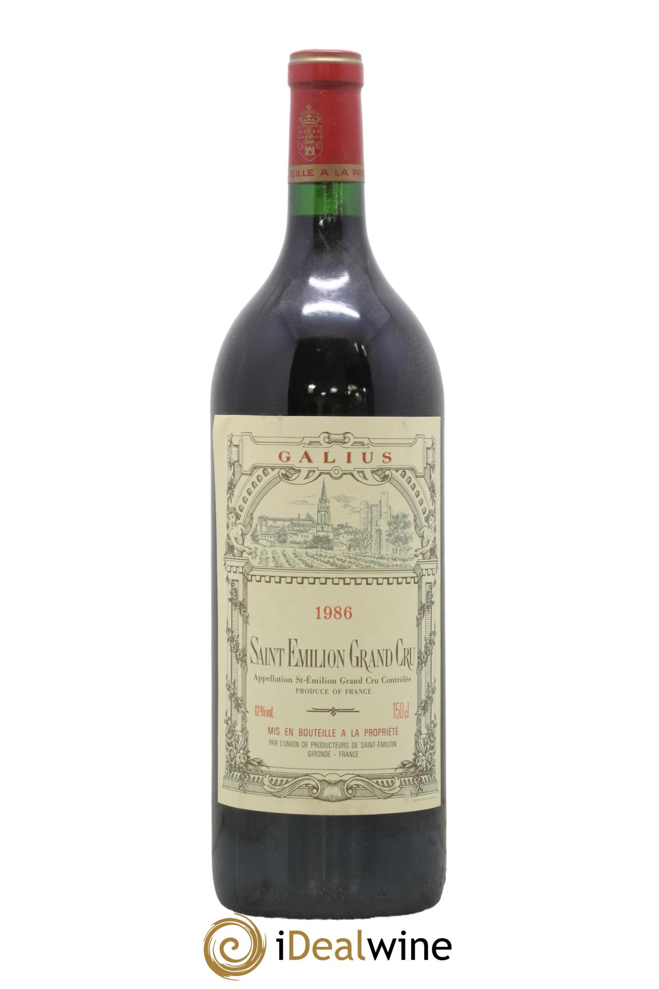 Château Galius 1986 - Lot de 1 magnum - 0