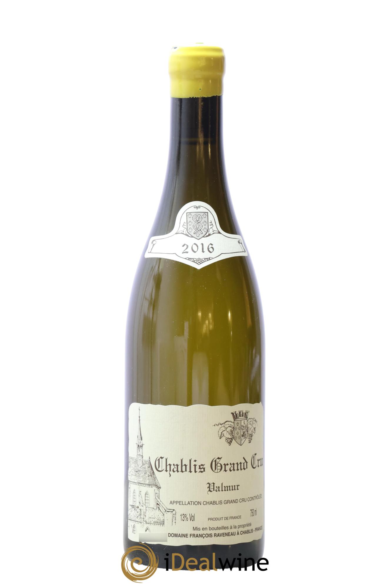 Chablis Grand Cru Valmur Raveneau (Domaine) 2016 - Lot de 1 bouteille - 0
