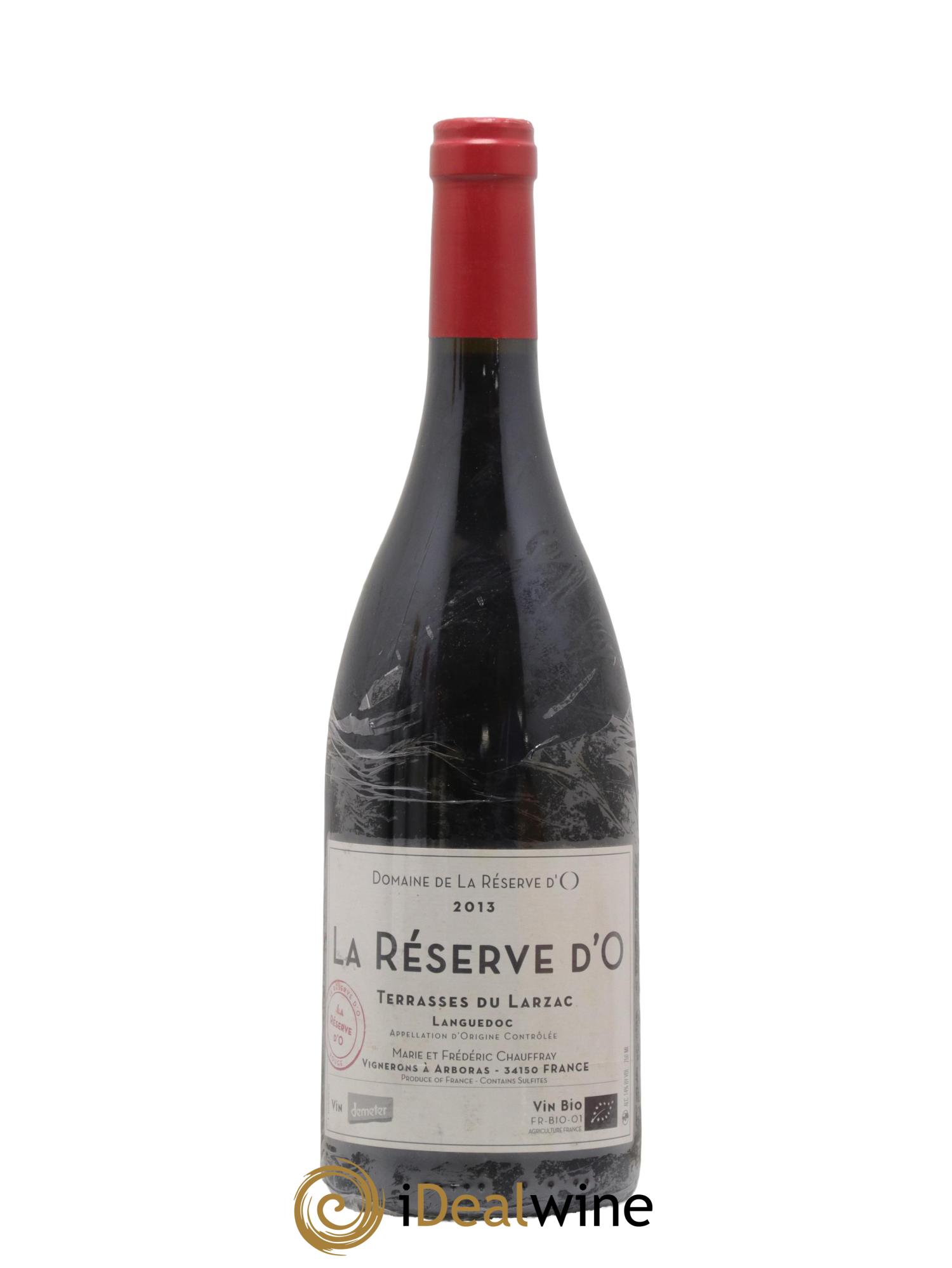 Languedoc Terrasses du Larzac La Reserve d O Domaine de la Reserve d O 2013 - Lot de 1 bouteille - 0