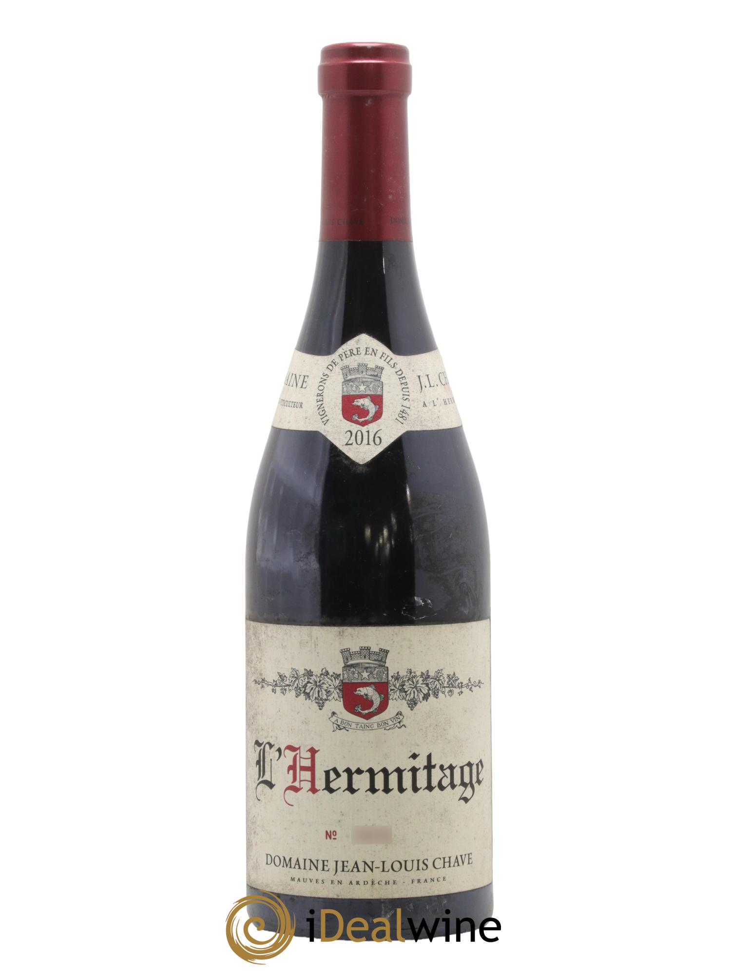 Hermitage Jean-Louis Chave 2016 - Lotto di 1 bottiglia - 0