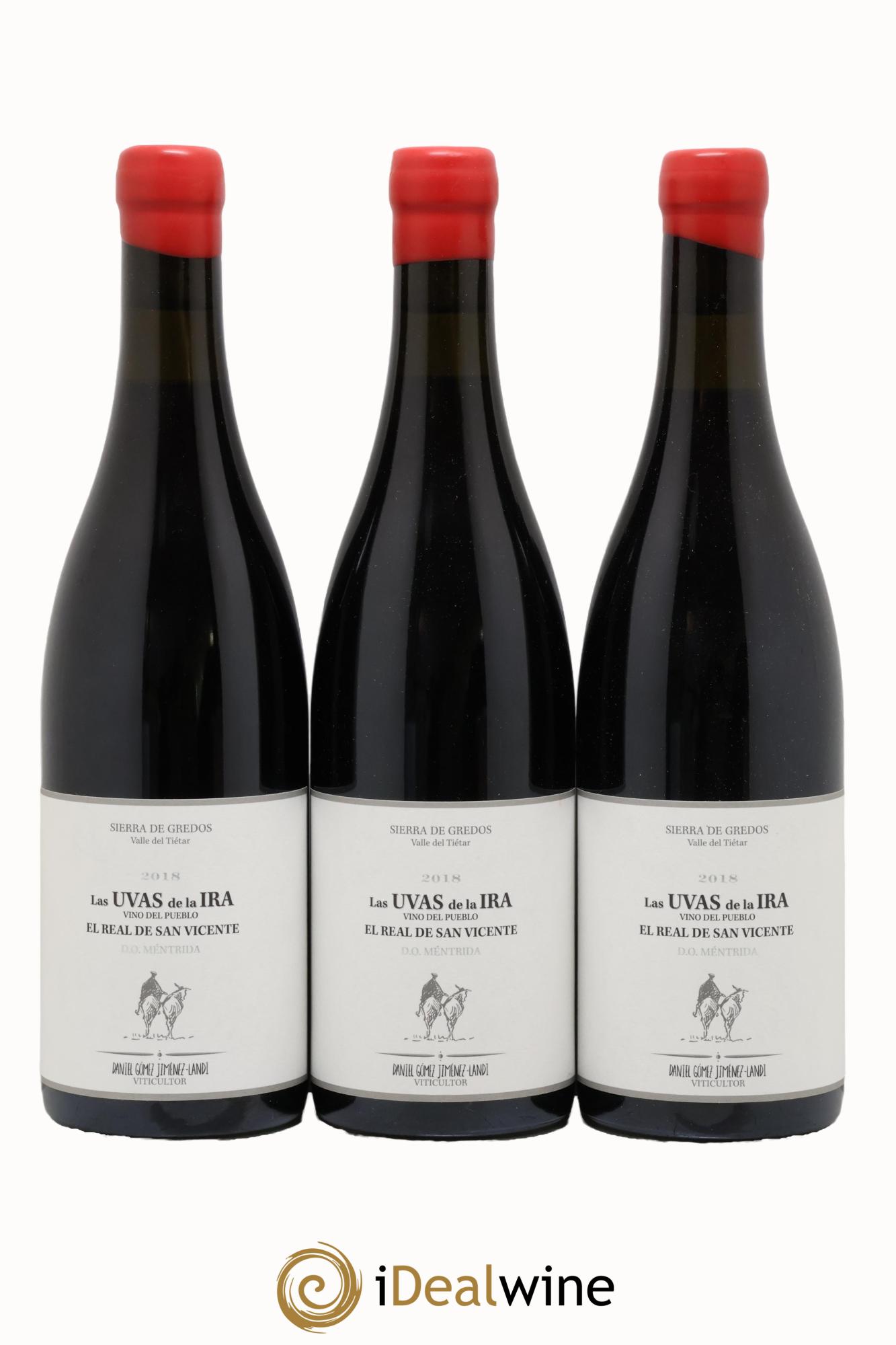 Méntrida DO Viticola Mentridana (anciennement Daniel Jimenez-Landi) Las Uvas de la Ira 2018 - Lot de 3 bouteilles - 0