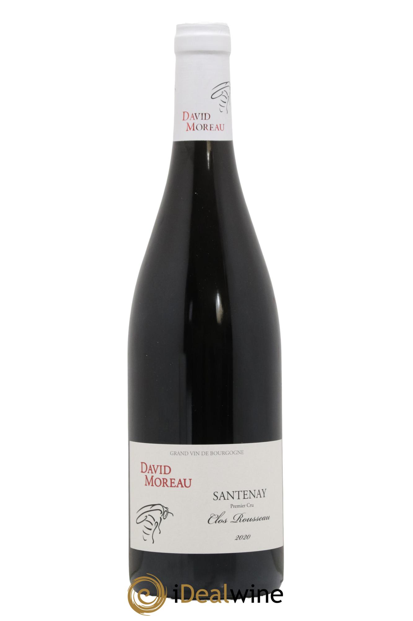 Santenay 1er Cru Clos Rousseau Domaine David Moreau 2020 - Lot de 1 bouteille - 0