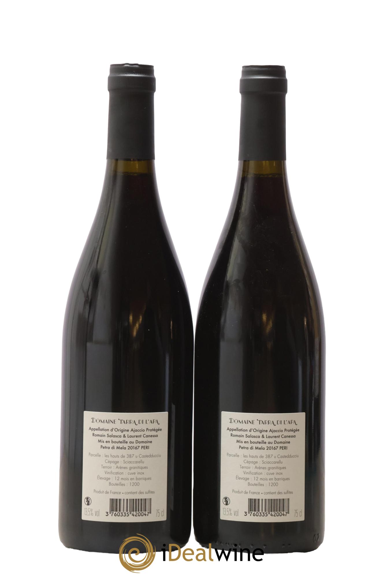 Ajaccio Regina Tarra di L'Apa 2019 - Posten von 2 Flaschen - 1