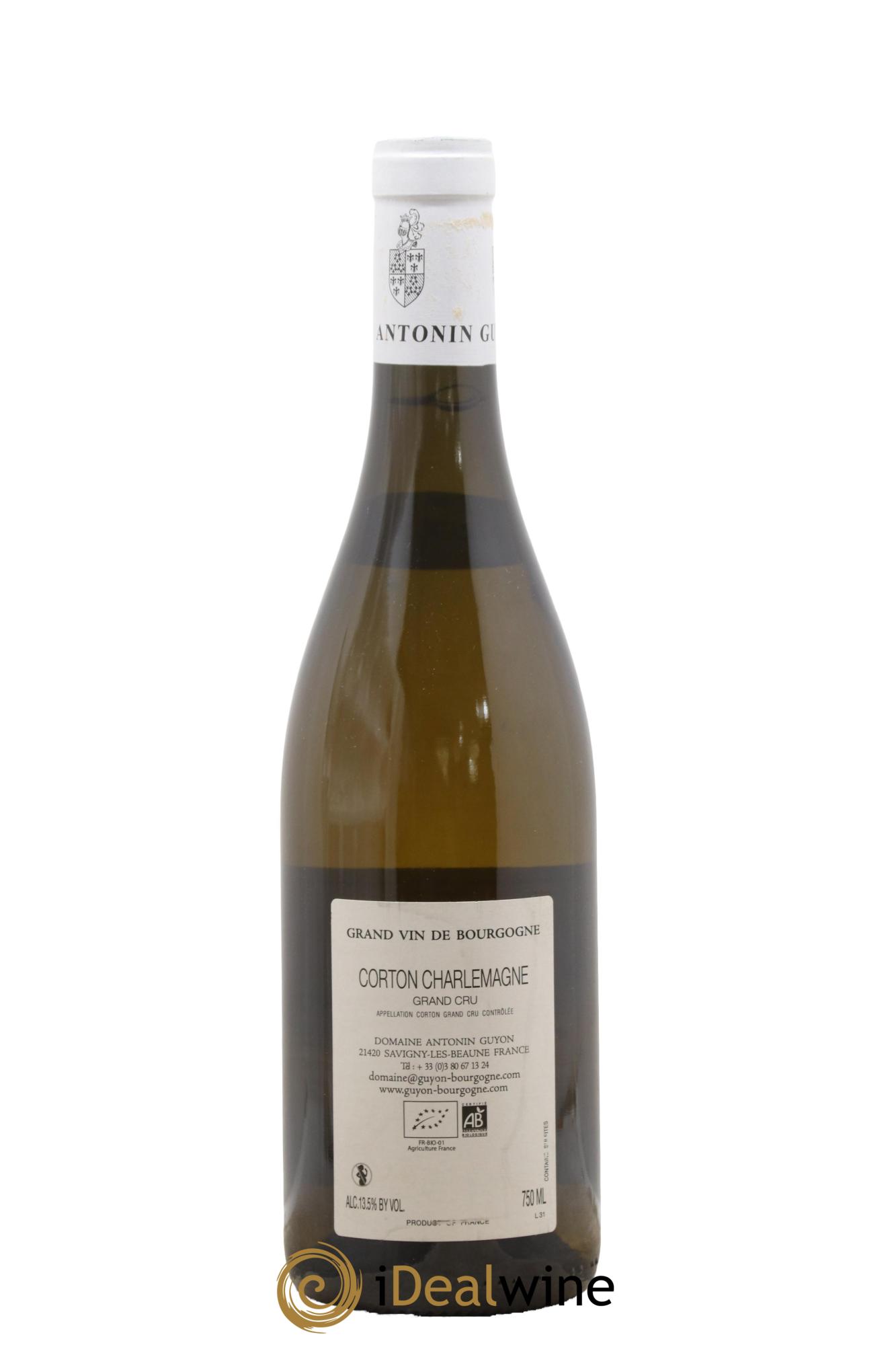 Corton-Charlemagne Grand Cru Guyon 2020 - Lotto di 1 bottiglia - 1