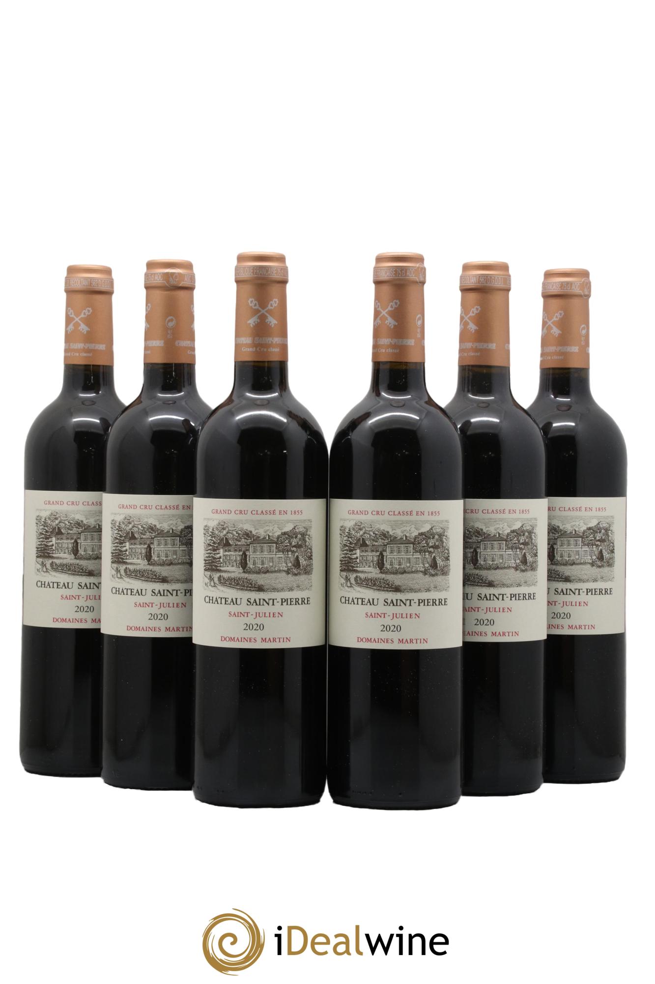 Château Saint-Pierre 4ème Grand Cru Classé 2020 - Lot of 6 bottles - 0