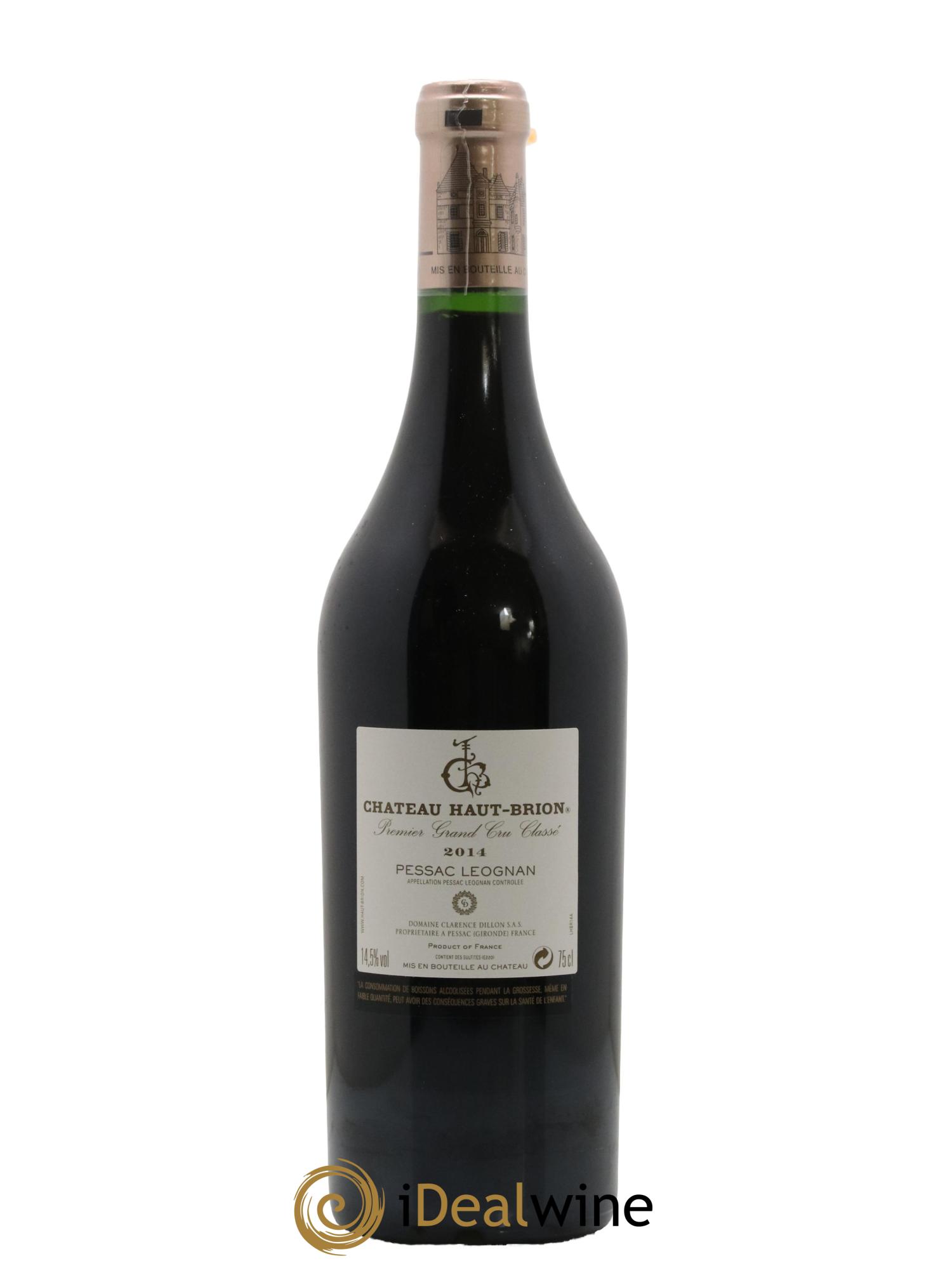 Château Haut Brion 1er Grand Cru Classé 2014 - Lotto di 1 bottiglia - 1