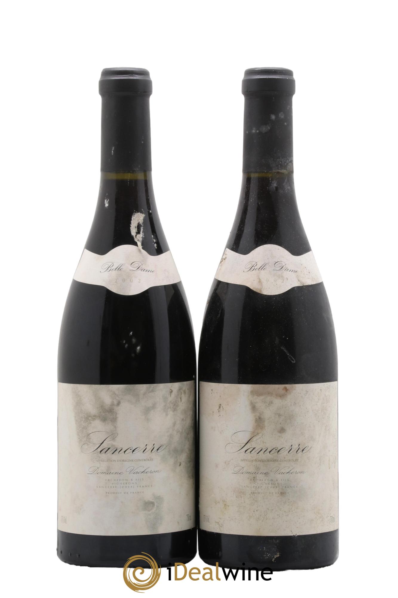 Sancerre Belle-Dame Domaine Vacheron et Fils 2002 - Lot de 2 bouteilles - 0