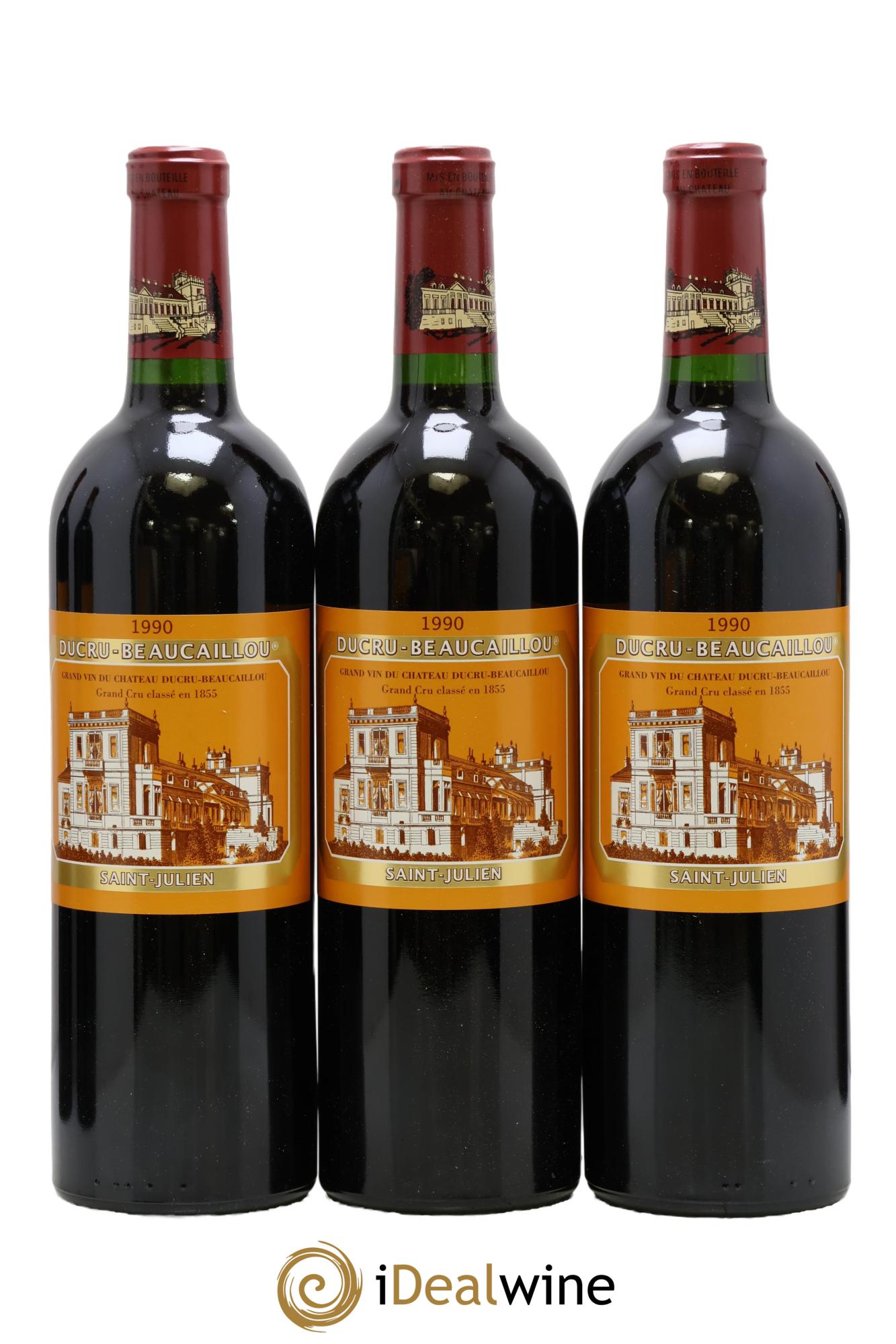 Château Ducru Beaucaillou 2ème Grand Cru Classé 1990 - Lot de 6 bouteilles - 1