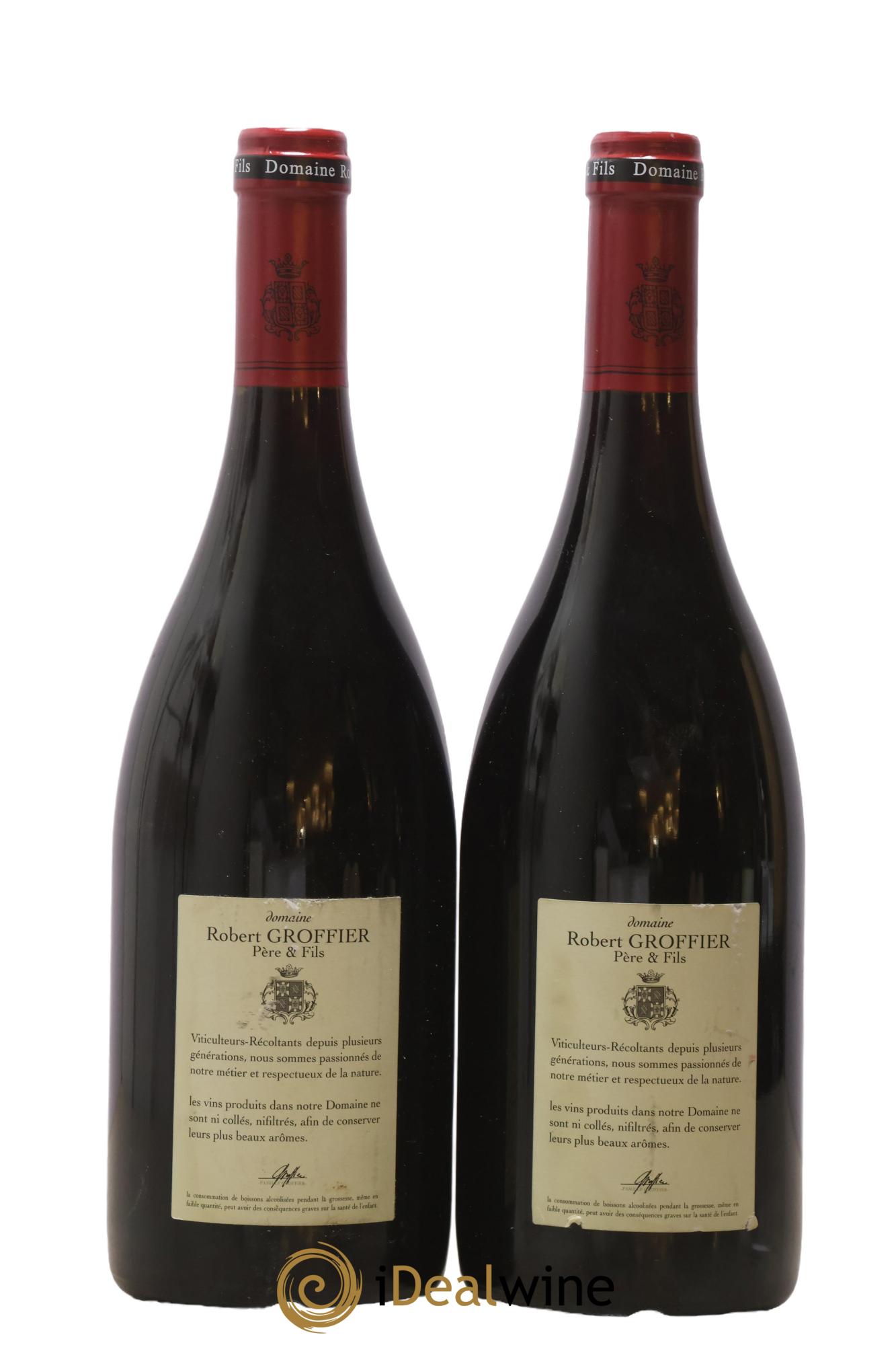 Chambolle-Musigny 1er Cru Les Hauts Doix Robert Groffier Père & Fils (Domaine) 2013 - Lot de 2 bouteilles - 1