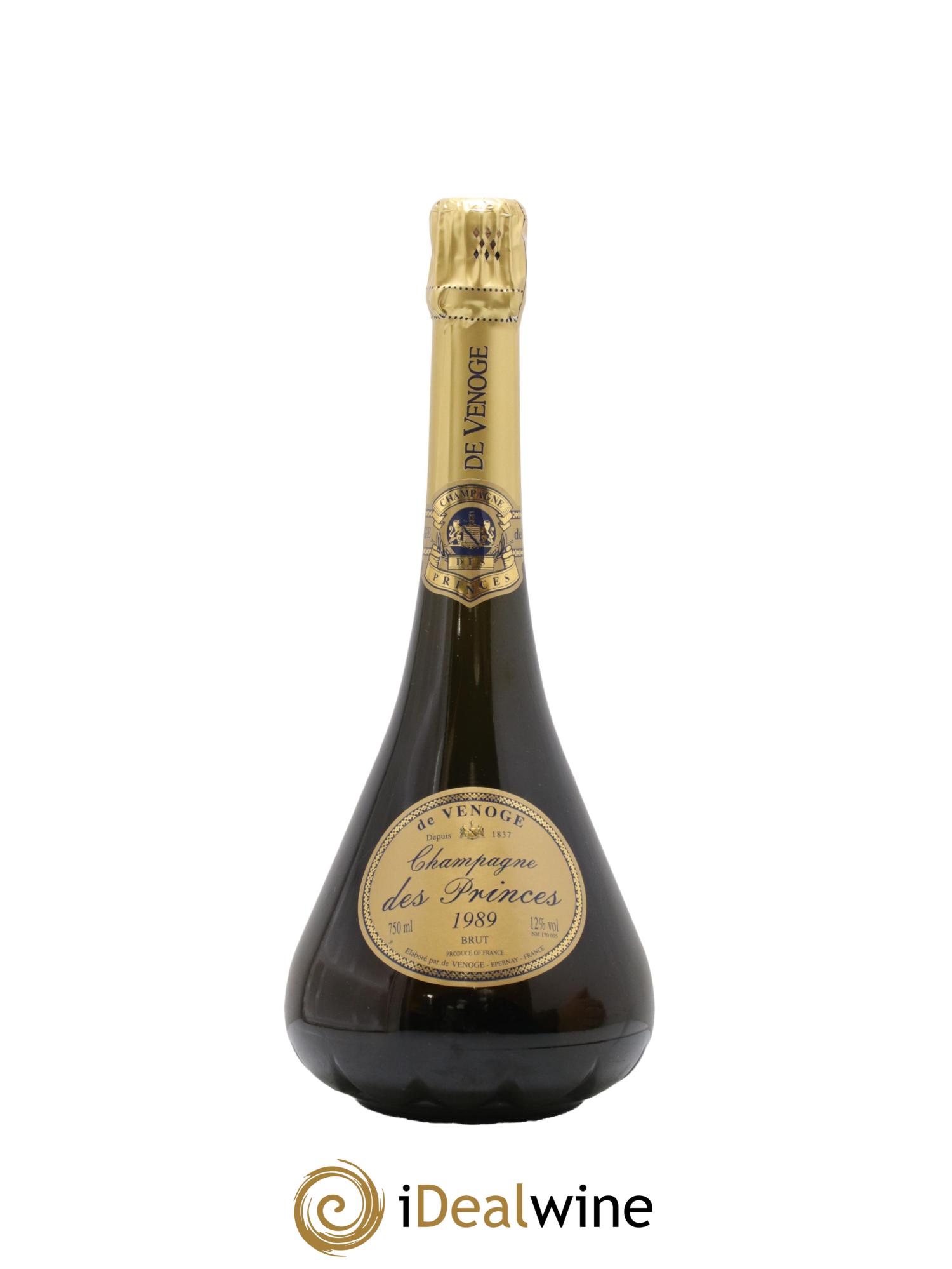 Cuvée des Princes De Venoge 1989 - Lot of 1 bottle - 1