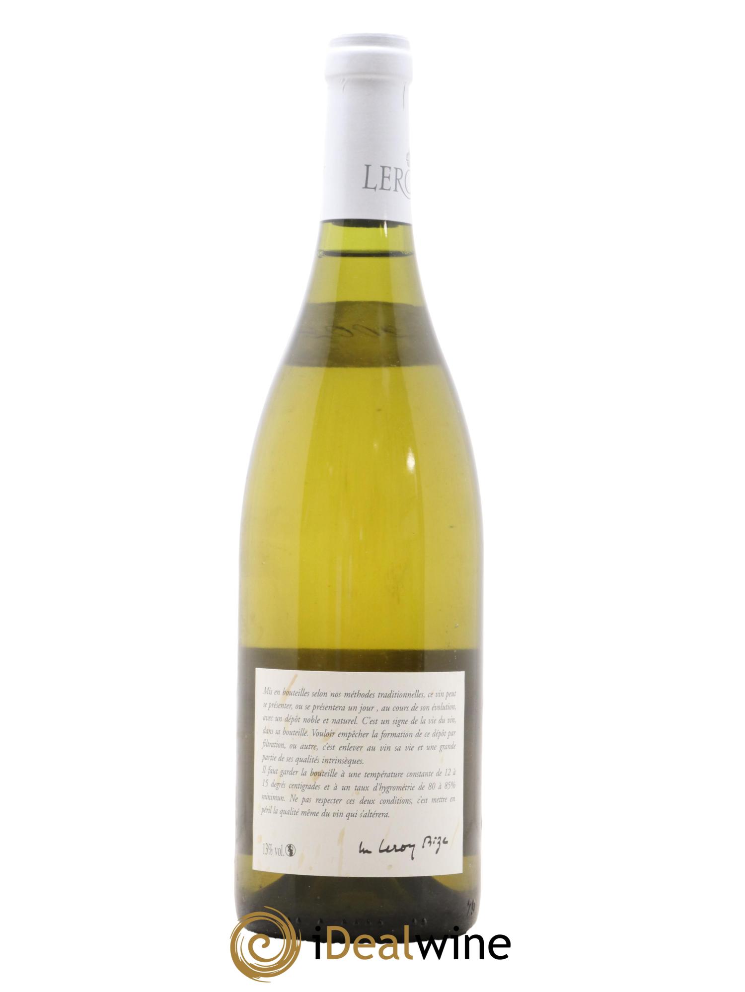 Meursault 1er Cru Blagny Leroy SA 2002 - Posten von 1 Flasche - 1