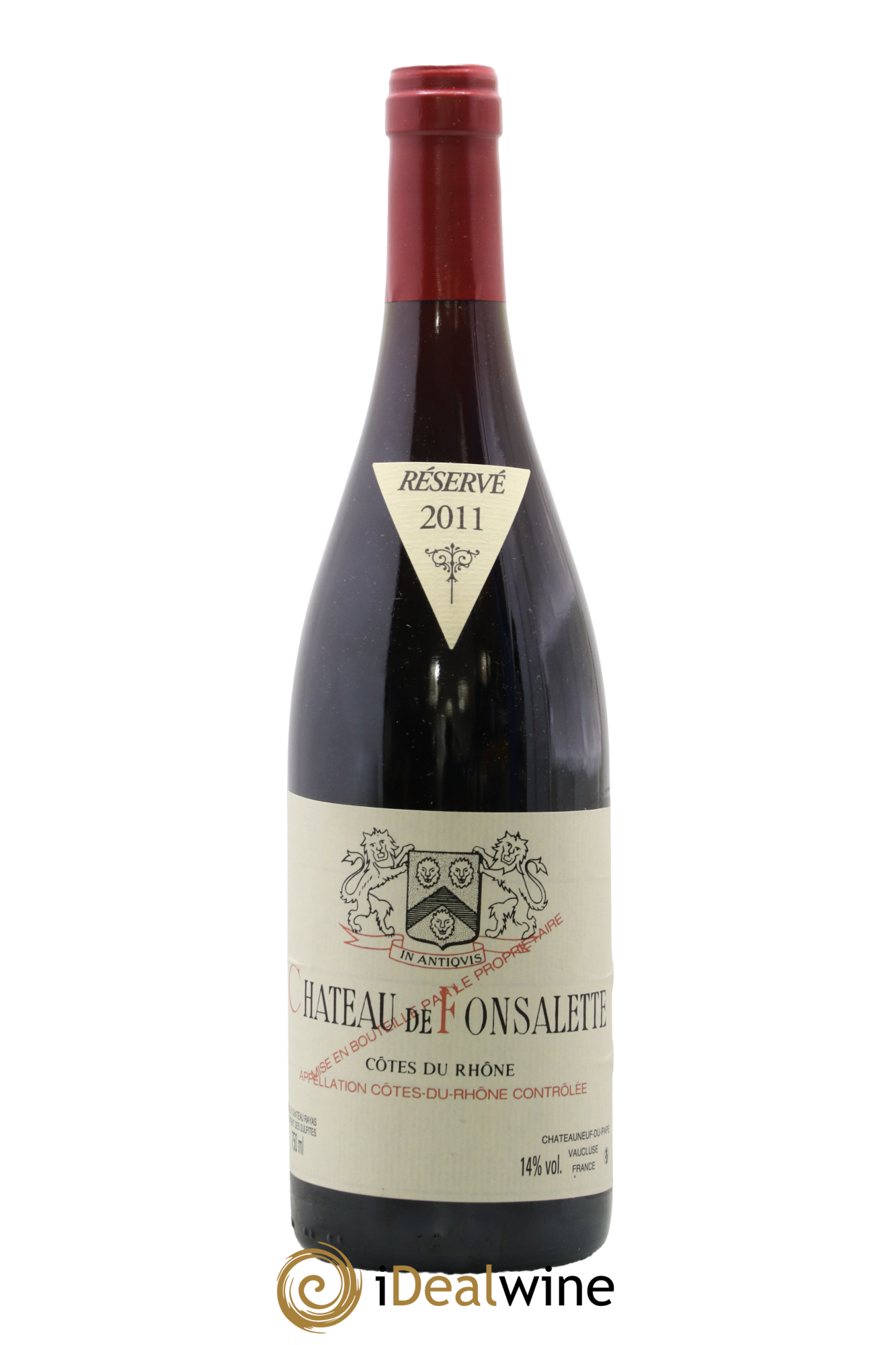 Côtes-du-Rhône Château de Fonsalette Emmanuel Reynaud 2011 - Lot of 1 bottle - 0