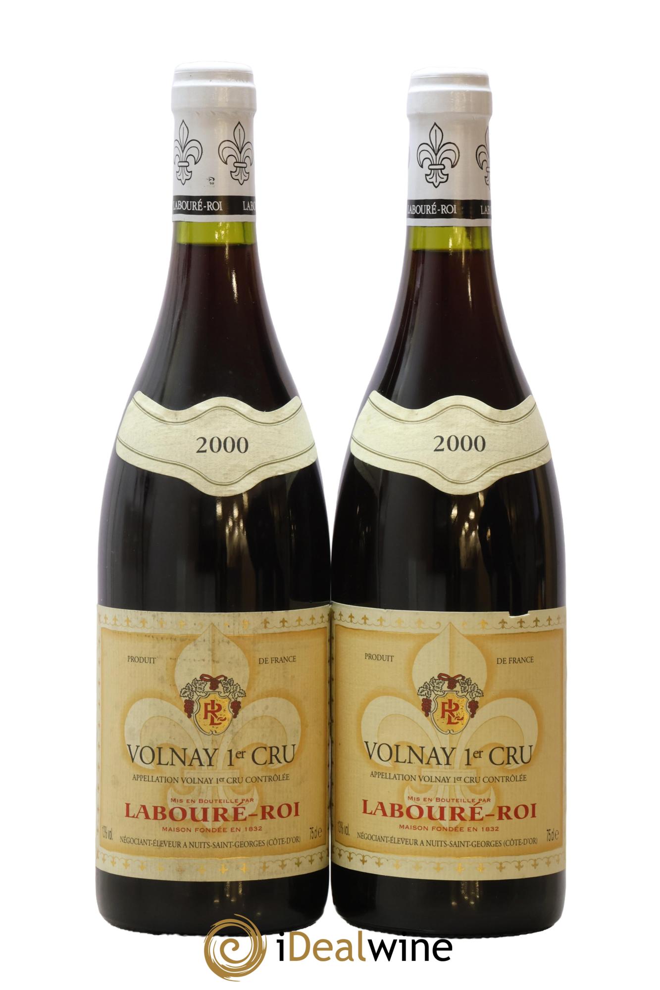 Volnay 1er Cru Labouré-Roi 2000 - Lot de 2 bouteilles - 0