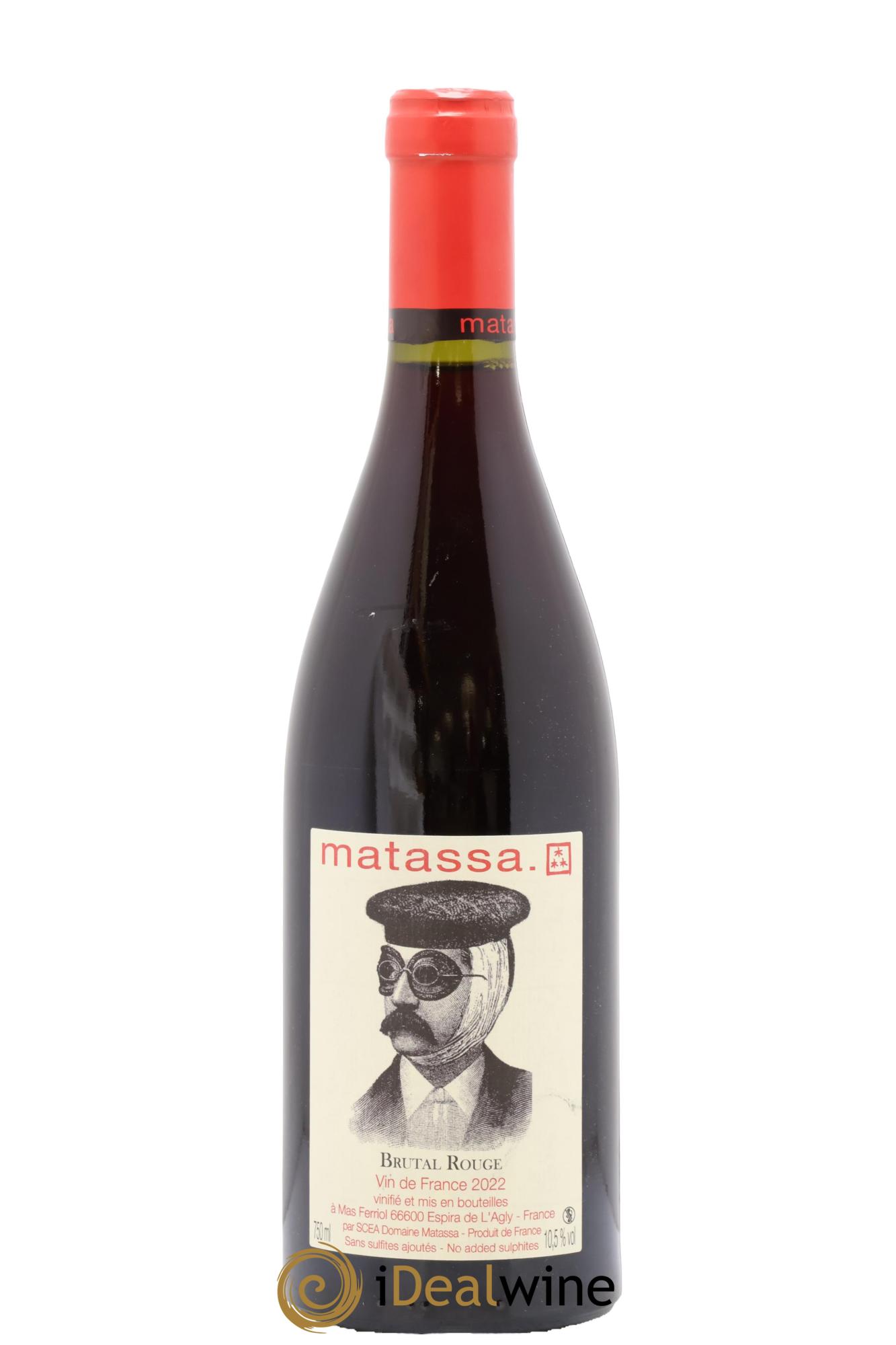 Vin de France Brutal Matassa 2022 - Lot of 1 bottle - 0