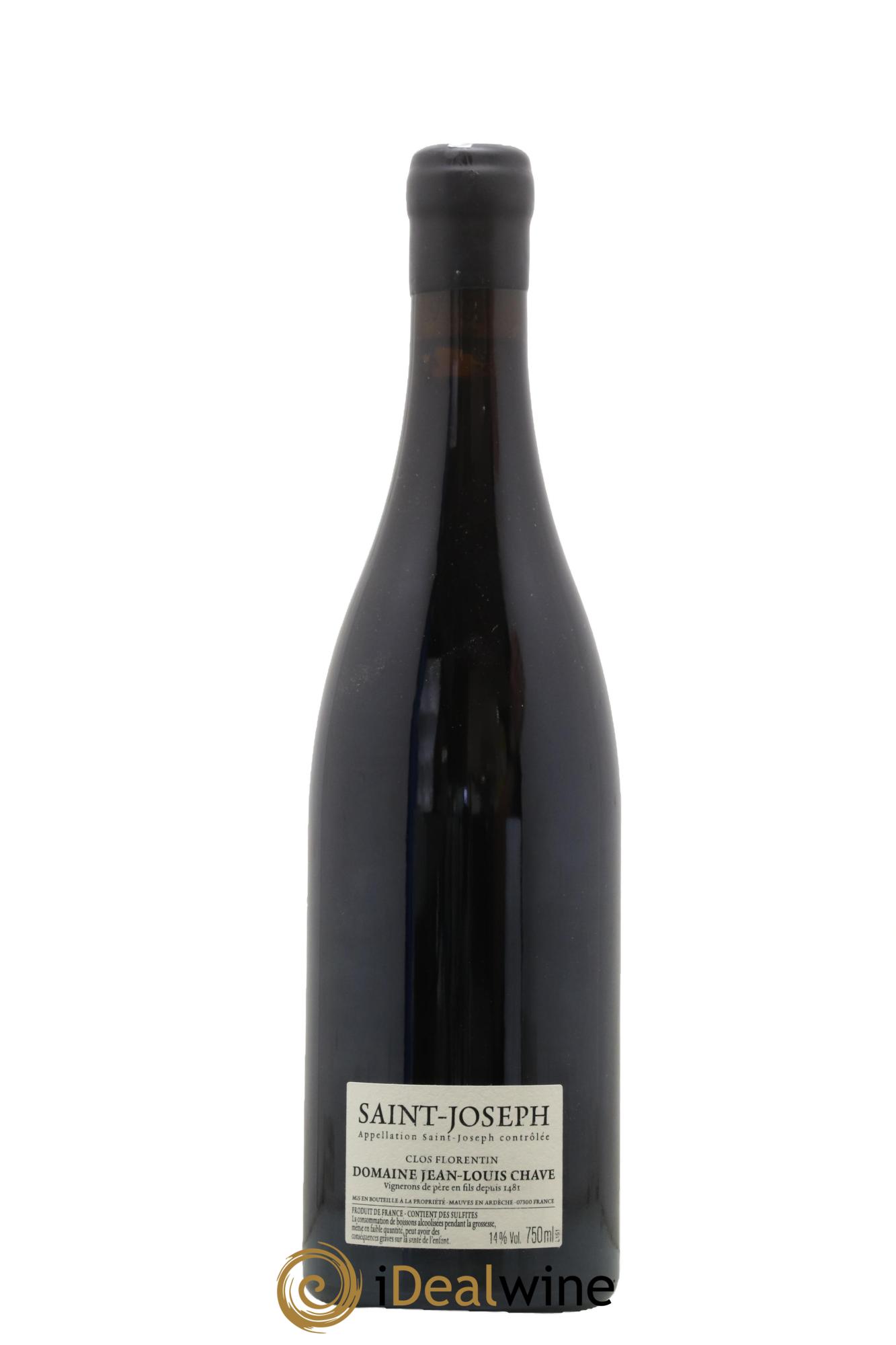Saint-Joseph Clos Florentin Jean-Louis Chave 2015 - Lot of 1 bottle - 1