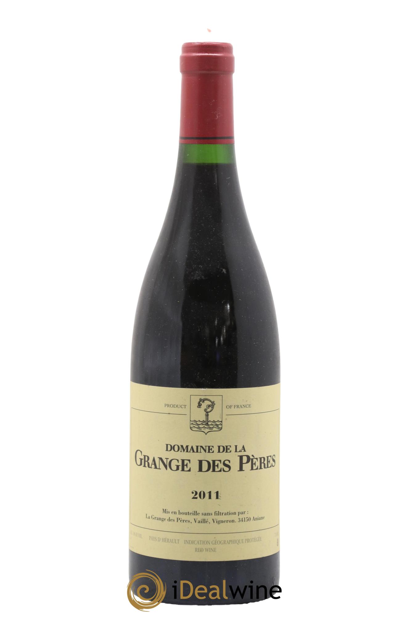 IGP Pays d'Hérault Grange des Pères Laurent Vaillé  2011 - Lotto di 1 bottiglia - 0