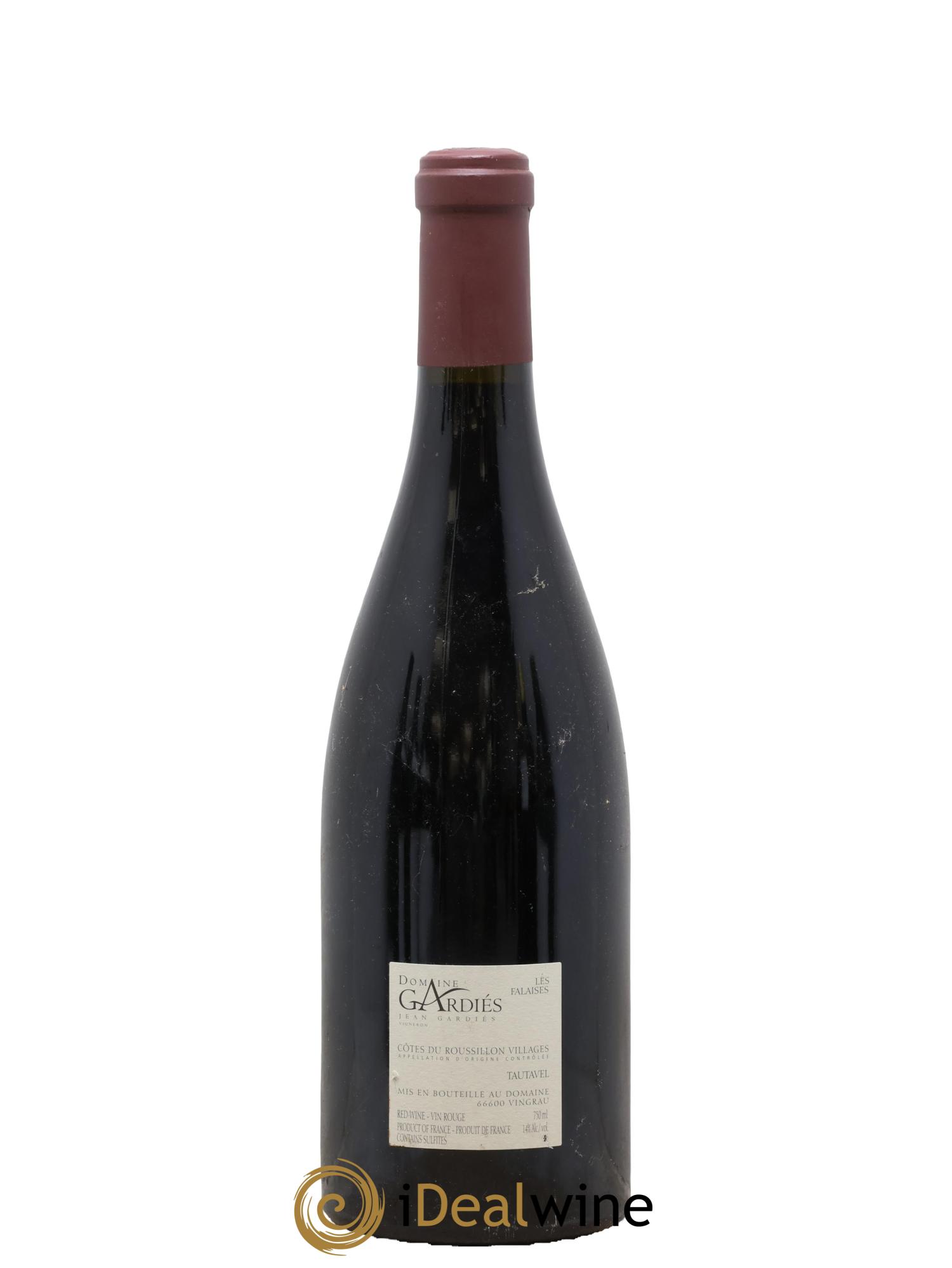 Côtes du Roussillon Villages - Tautavel Gardiès (Domaine) Les Falaises 2008 - Lot de 1 bouteille - 1