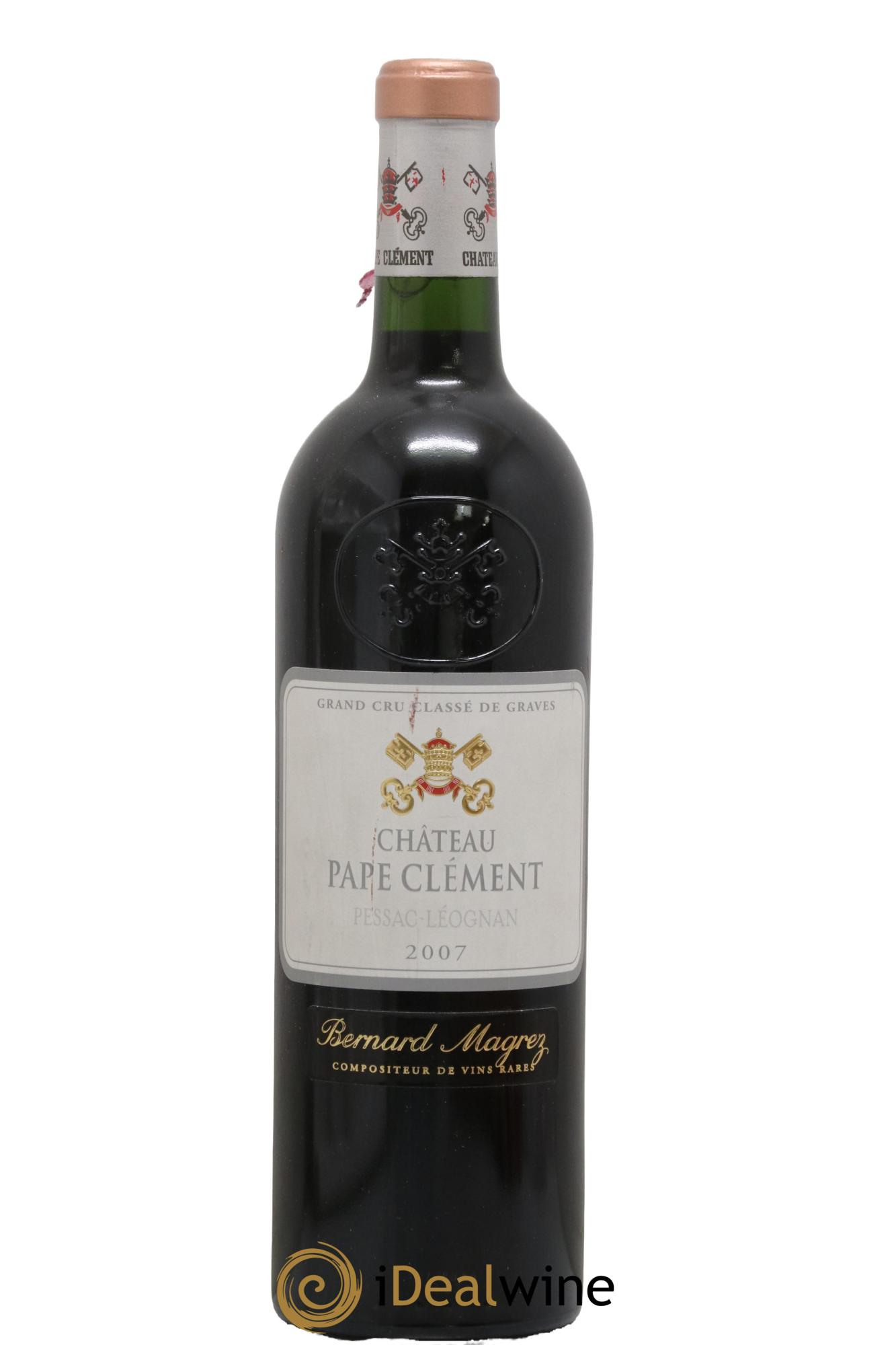Château Pape Clément Cru Classé de Graves 2007 - Lot de 1 bouteille - 0