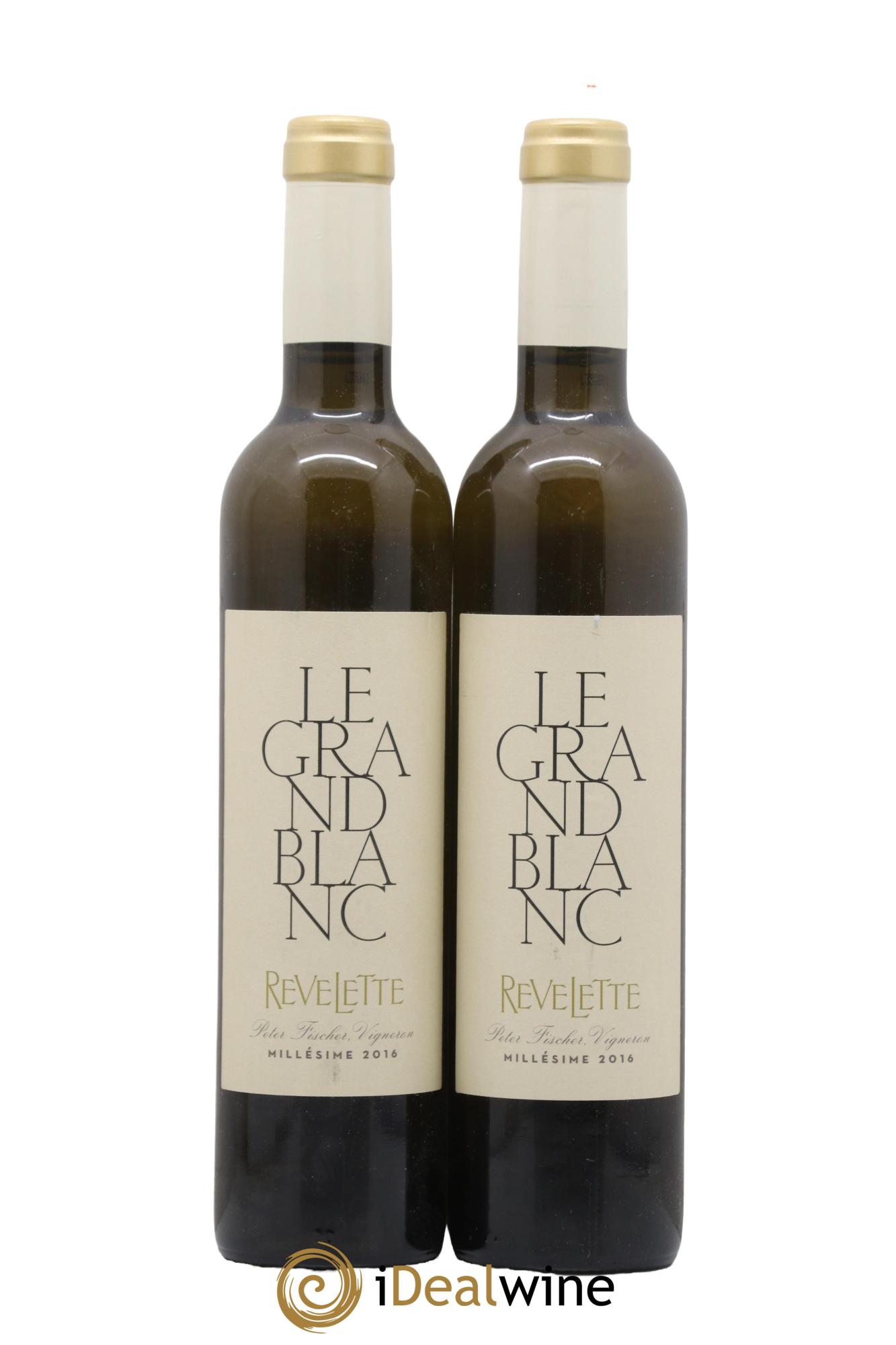 Méditerranée Château Revelette Le Grand Blanc Sandra & Peter Fischer 2016 - Lot de 2 bouteilles - 0