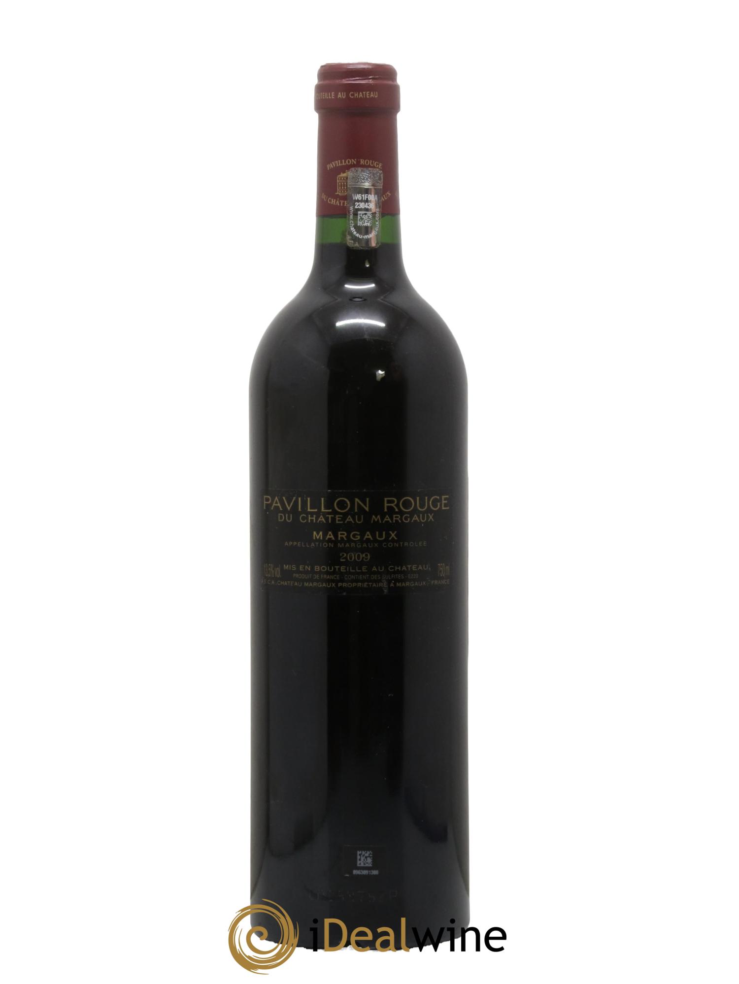 Pavillon Rouge du Château Margaux Second Vin 2009 - Lot de 1 bouteille - 1
