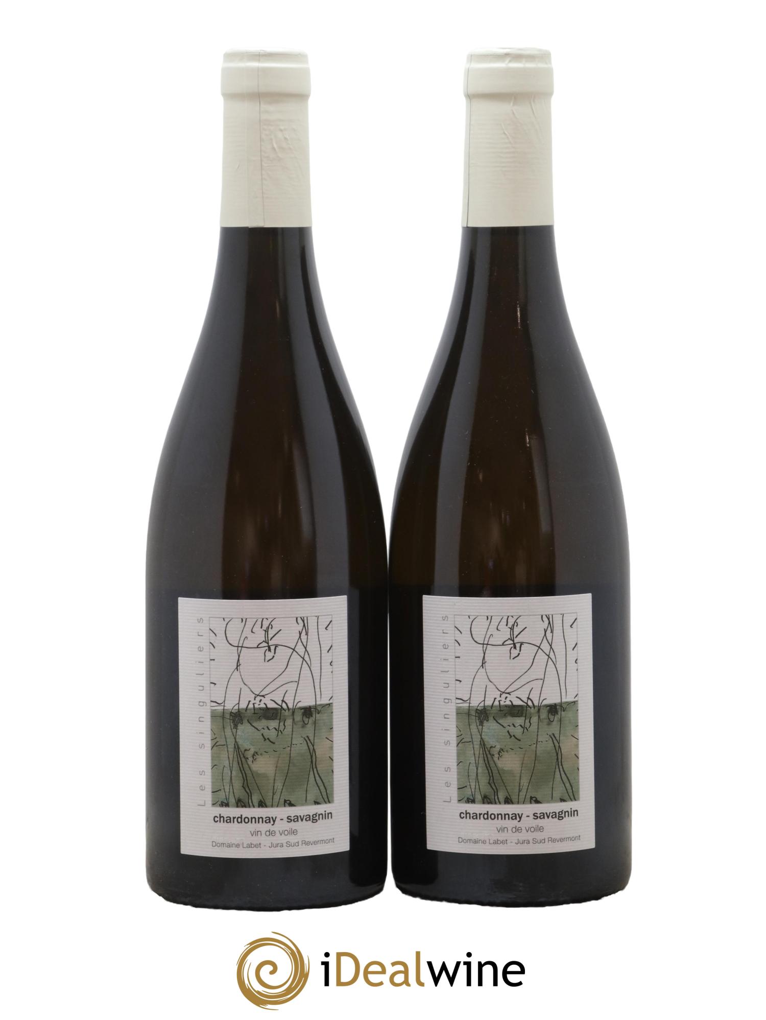 Côtes du Jura Vin de Voile Chardonnay-Savagnin cuvée de garde Romain - Julien - Charline Labet 2018 - Lot de 2 bouteilles - 0