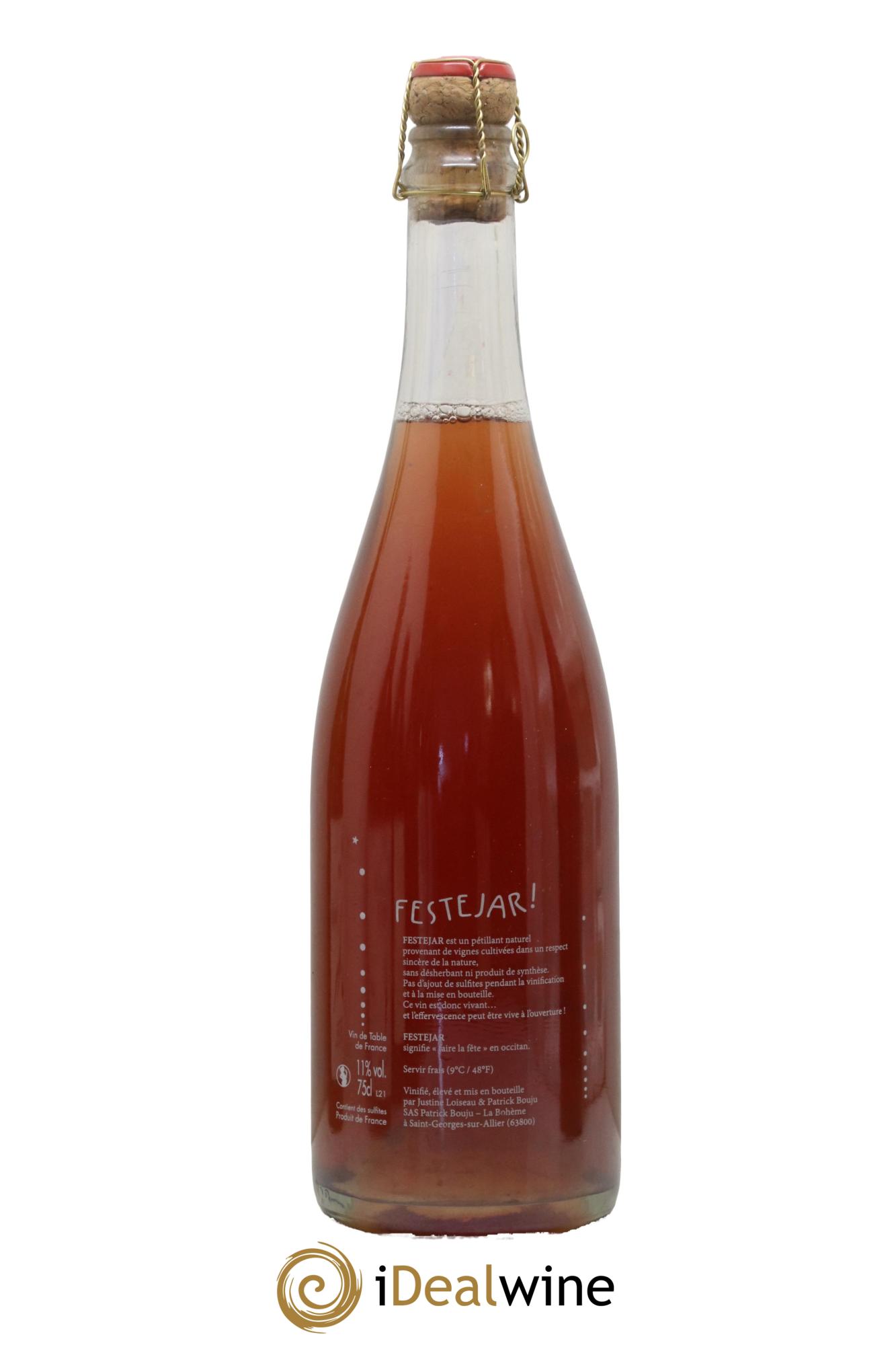 Vin de France Festejar Patrick Bouju - La Bohème 2021 - Lotto di 1 bottiglia - 1