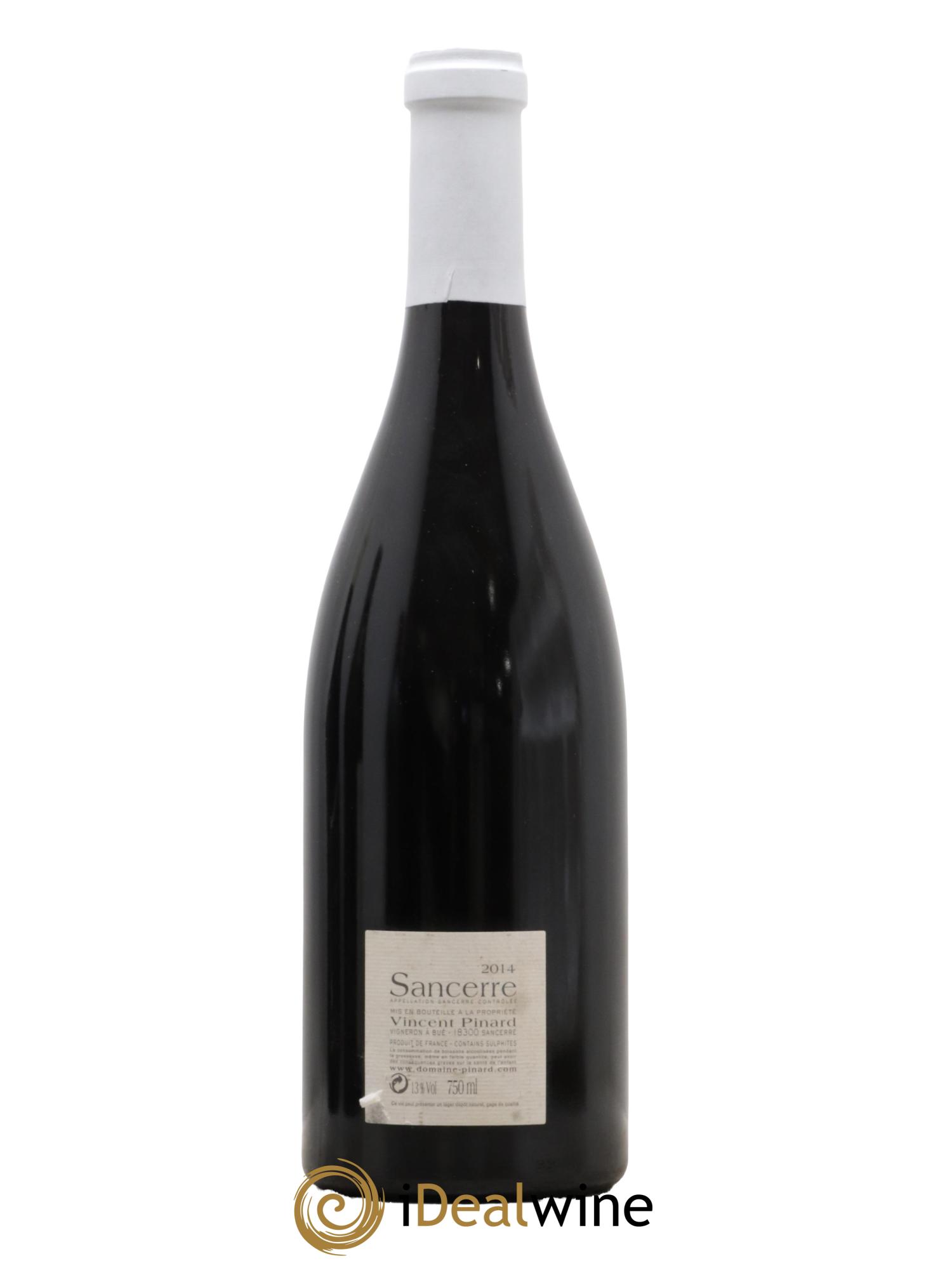 Sancerre Vendanges Entières Vincent Pinard 2014 - Lot de 1 bouteille - 1