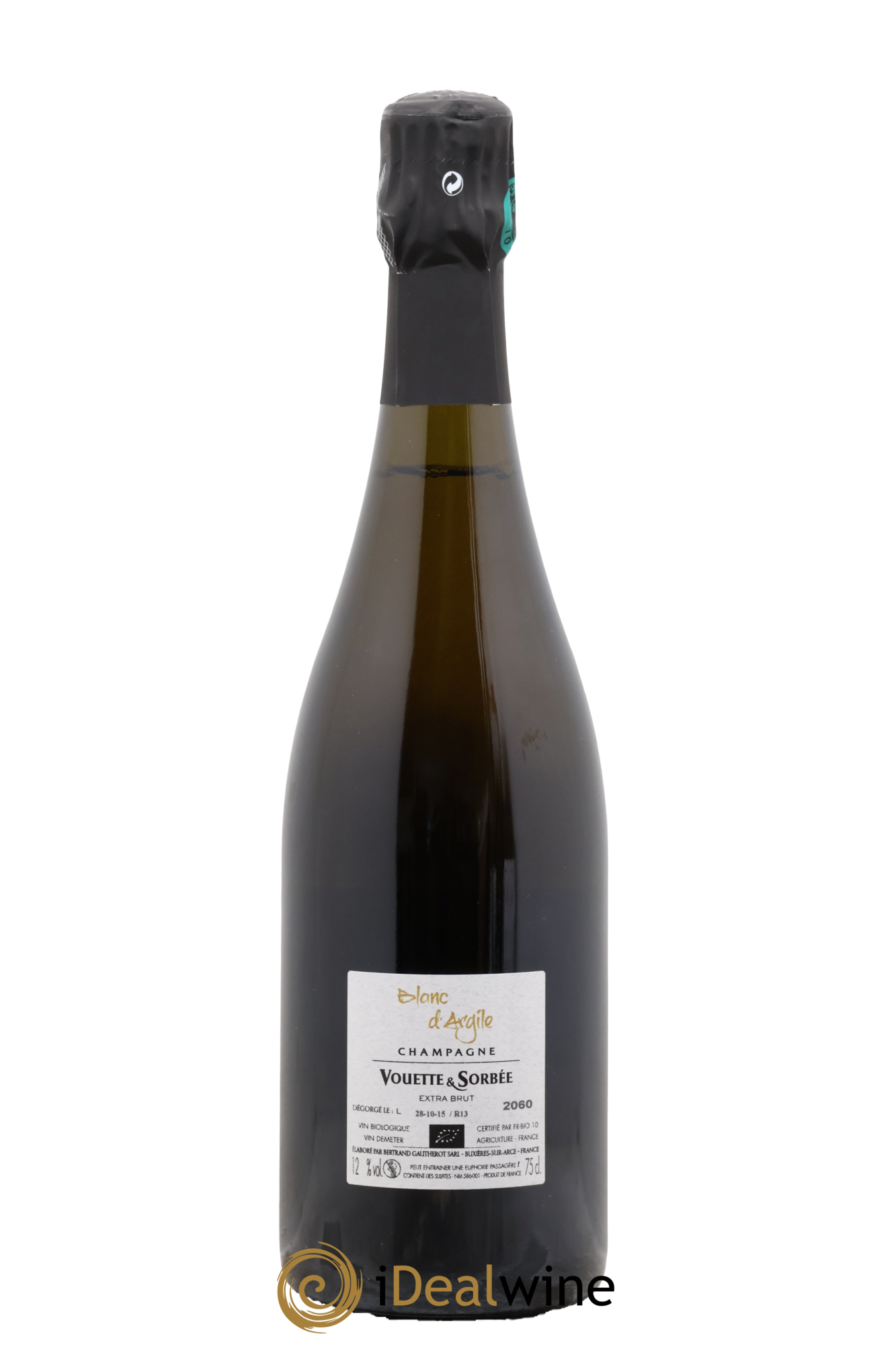 Blanc d'Argile Vouette et Sorbée 2013 - Lot of 1 bottle - 1