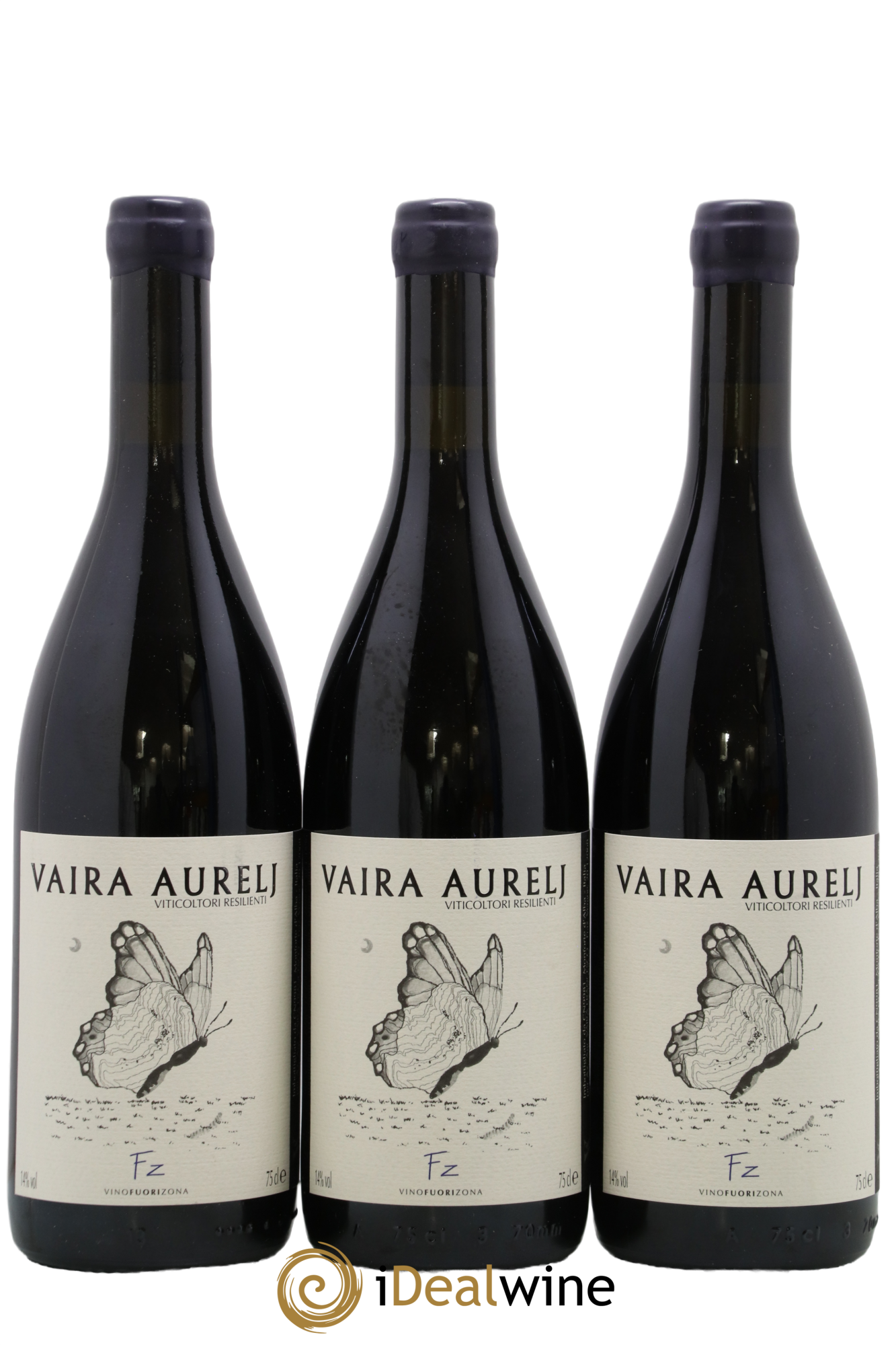 Italie Vino Rosse FZ Free Zone Vaira Aurelj 2021 - Lot de 3 bouteilles - 0