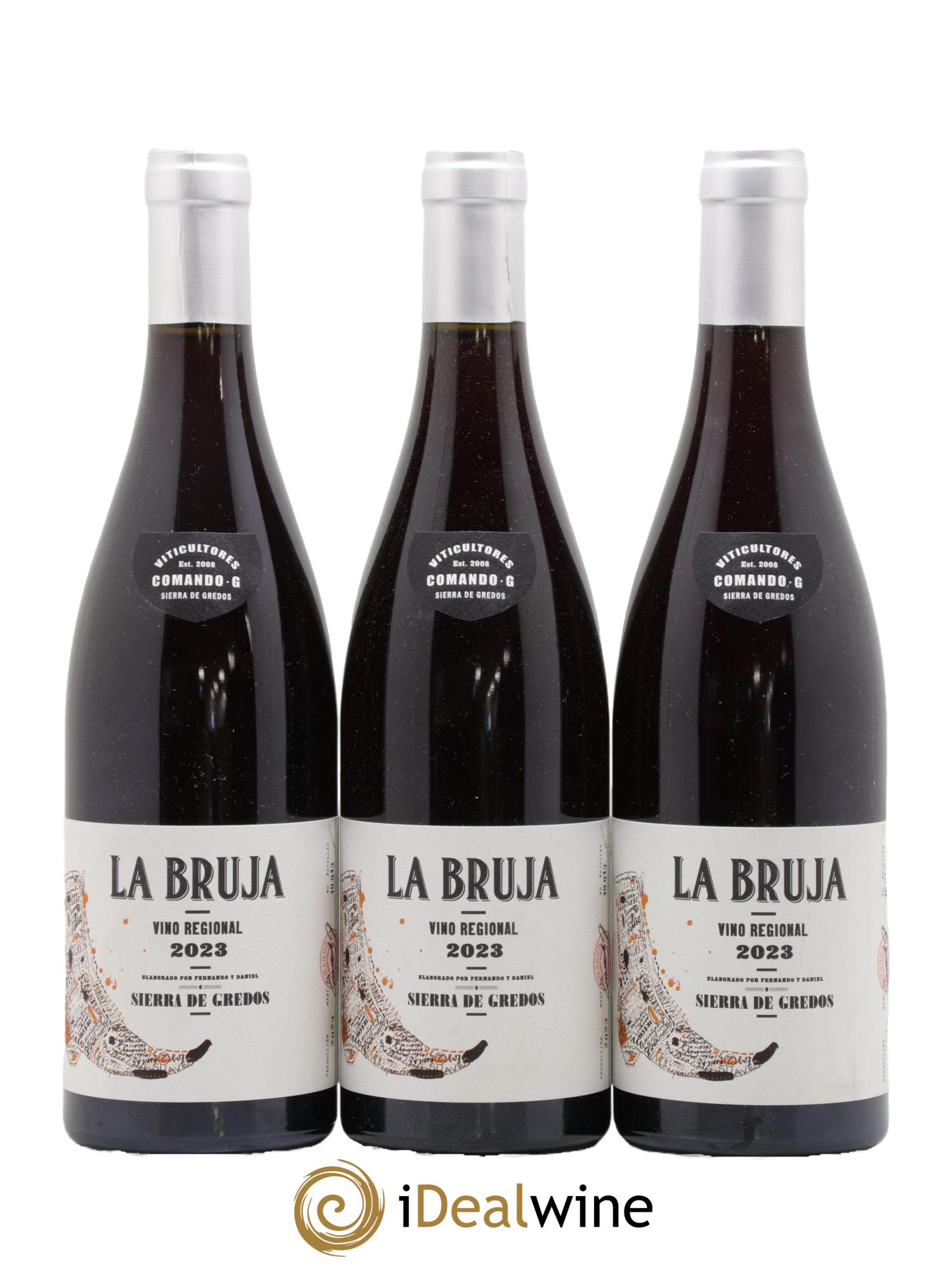 Vinos de Madrid DO Comando G La Bruja de Rozas 2023 - Lot de 3 bouteilles - 0