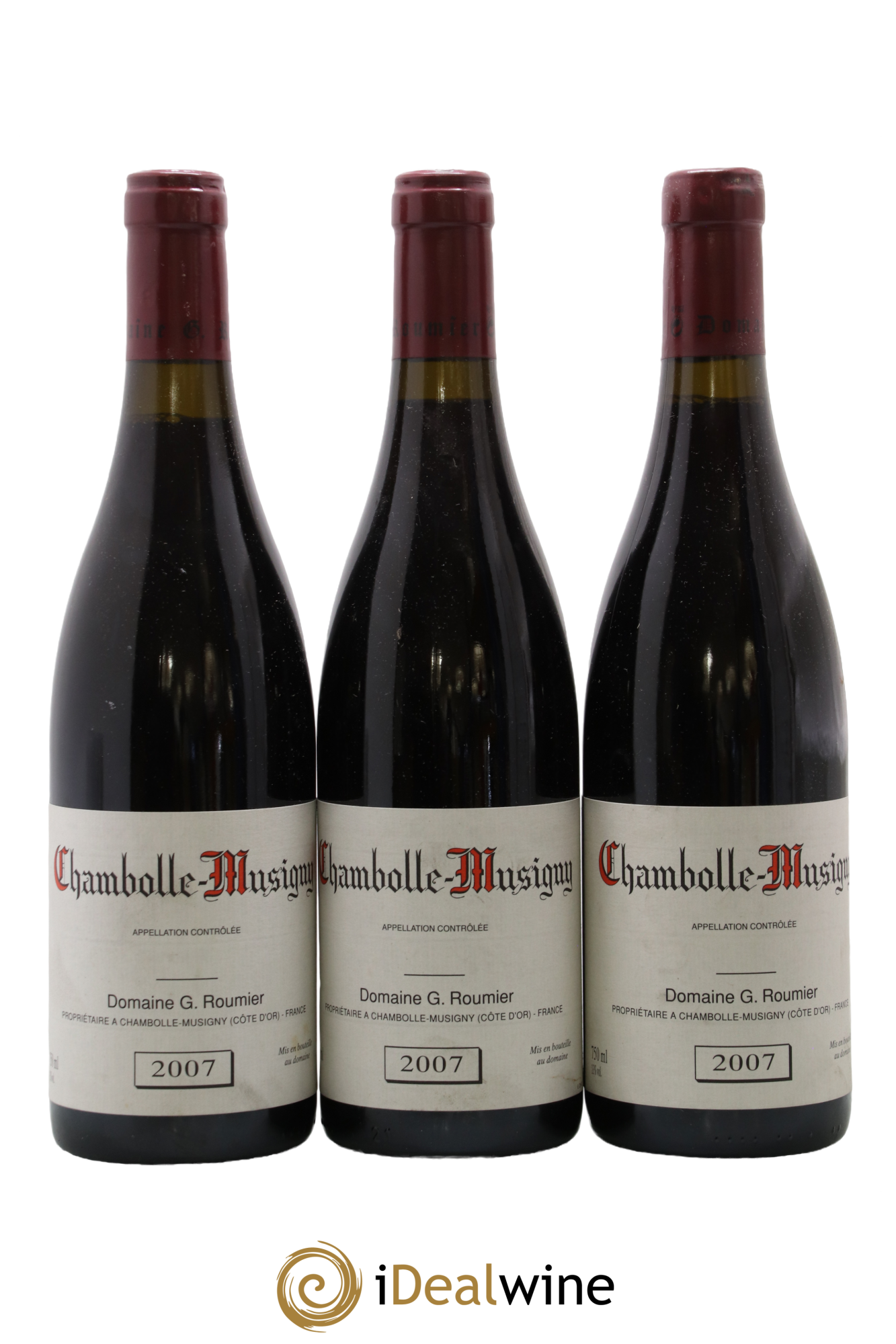 Chambolle-Musigny Georges Roumier (Domaine) 2007 - Lot of 3 bottles - 0