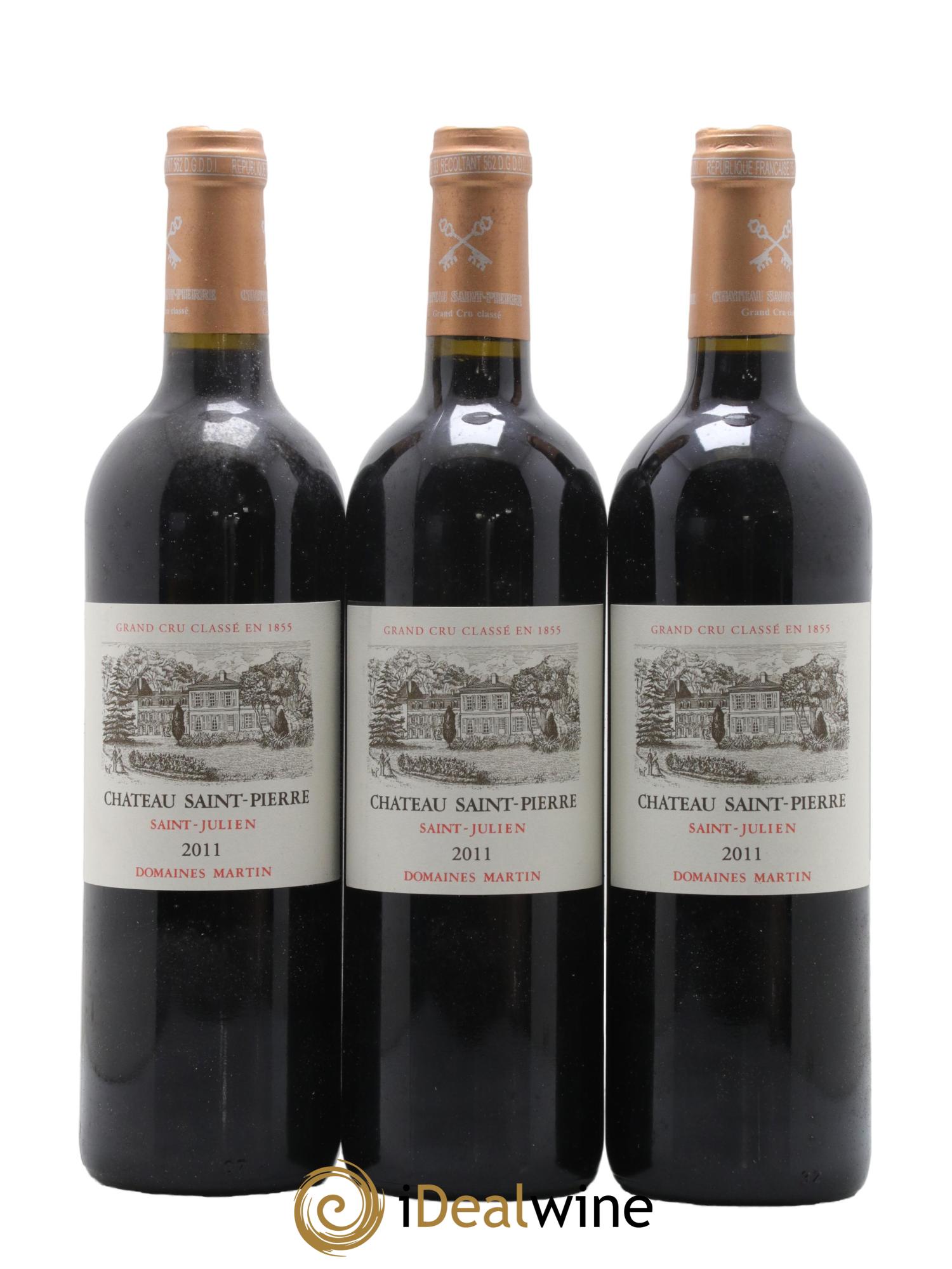 Château Saint-Pierre 4ème Grand Cru Classé 2011 - Lot de 12 bouteilles - 4